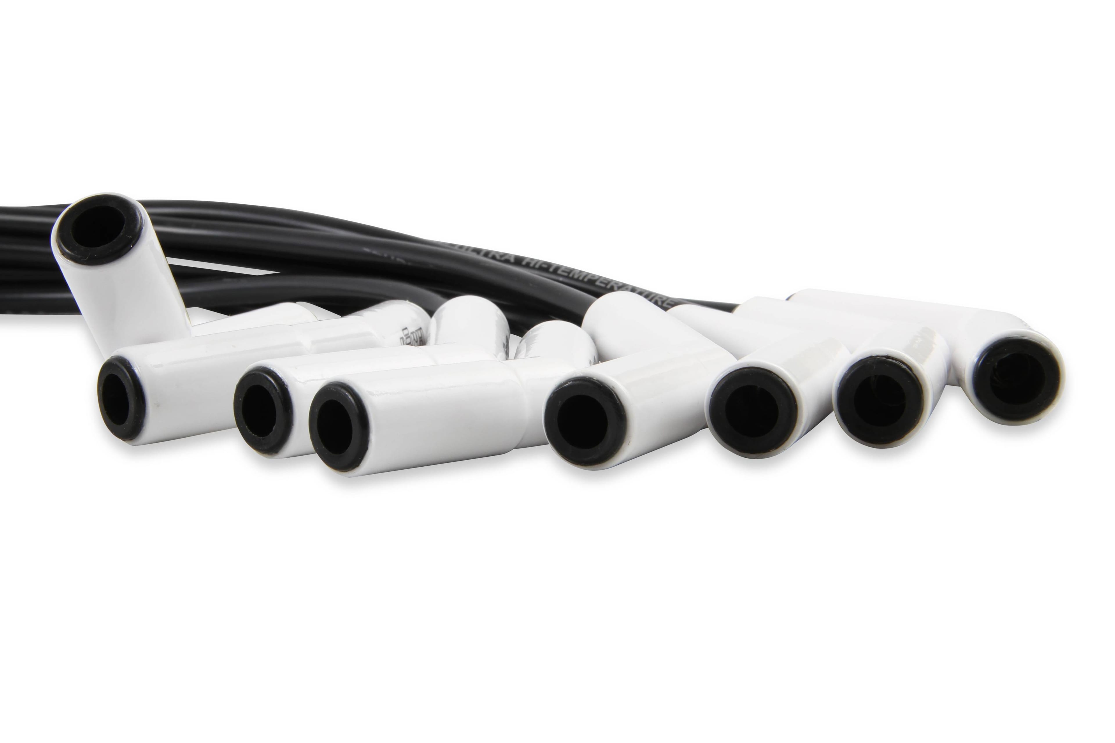 BDDP 9002C Spark Plug Wire Set - Universal - 135 Deg White Ceramic Boots thumbnail 12