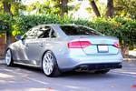 DEVAL Carbon Fiber Rear Diffuser for 2010-12 Audi S4/A4 S-Line B8 thumbnail 2