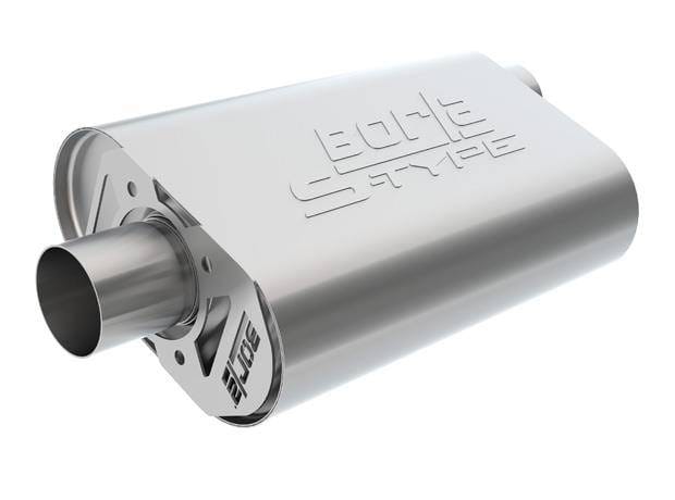 Borla 400849 Borla CrateMuffler SBC 283/327/350 2.25in Offset/Center 14in x 4.35in x 9in S-Type Muffler thumbnail 4