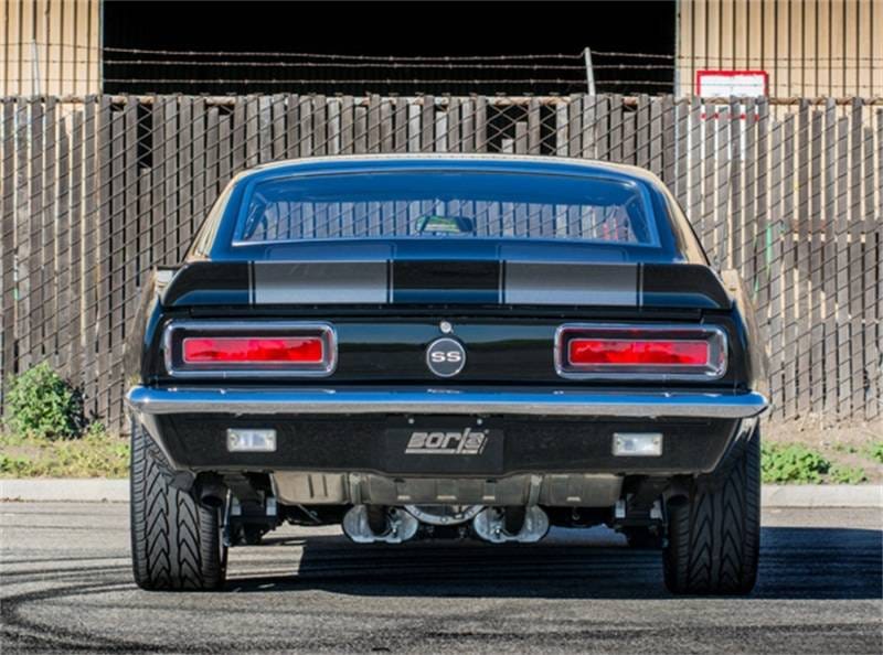 Borla 400852 Borla CrateMuffler BBC 396/402/427 ATAK 2.5 inch ID Offset/Center 14in x 4.35in x 9in Oval Muffler thumbnail 8