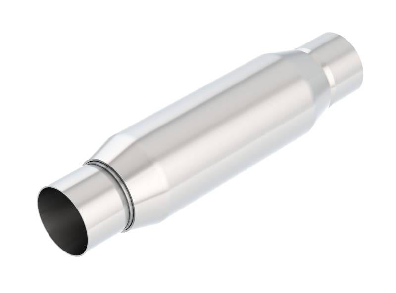 Borla 400938 Borla CrateMuffler Resonator Option 2.5in Center/Center 3.5in Round x 10in thumbnail 4
