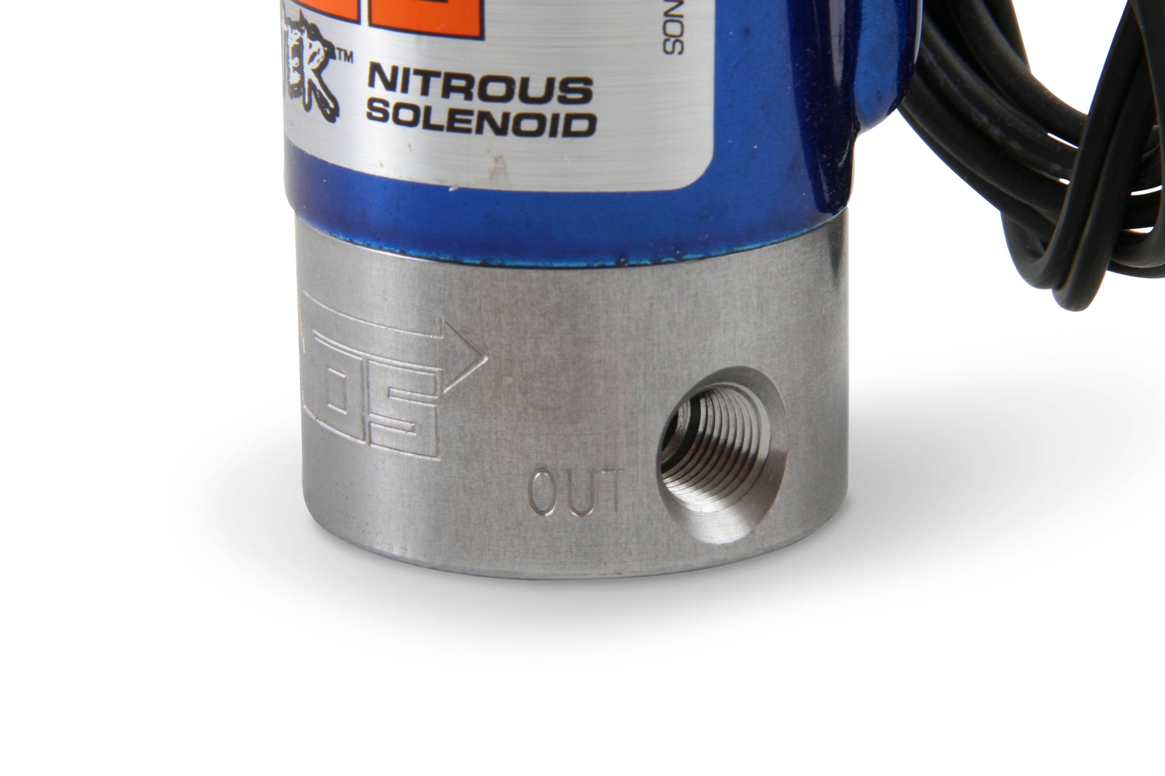 BHHV 02021NOS NOS Pro-Shot Fogger "Upgrade Kit" Cheater Nitrous System-Dual 4150 Holley Flange thumbnail 4