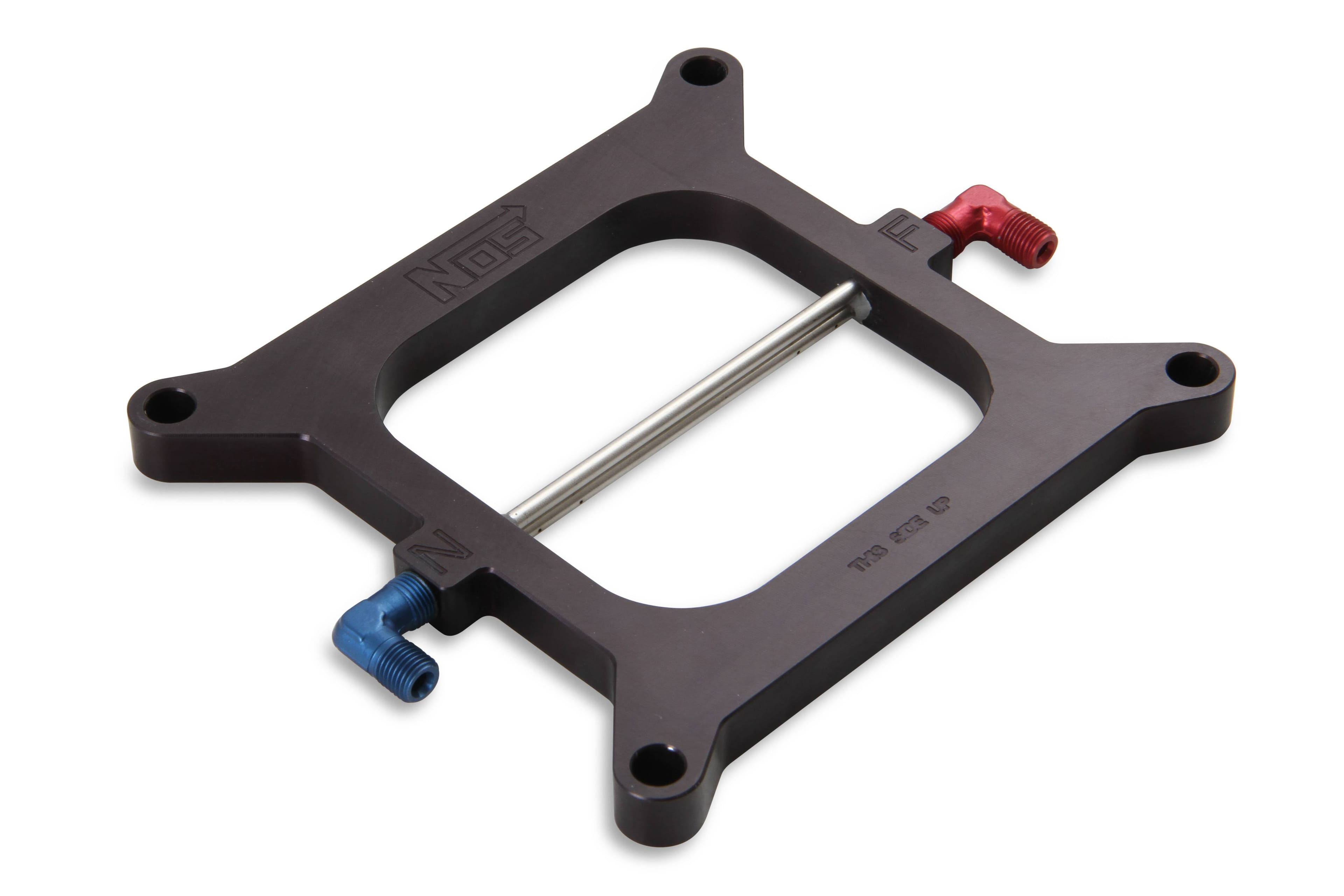 BHHV 02021NOS NOS Pro-Shot Fogger "Upgrade Kit" Cheater Nitrous System-Dual 4150 Holley Flange thumbnail 6