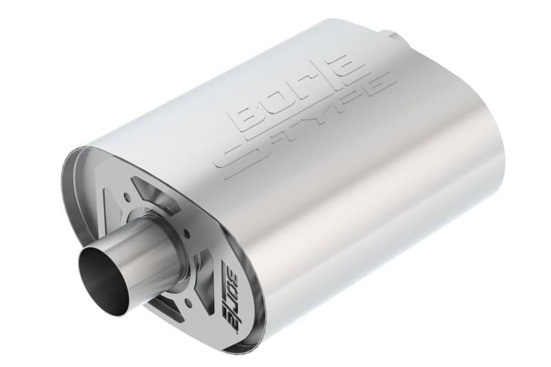 Borla 400855 Borla CrateMuffler Ford Coyote 5.0L S-Type 2.5in Offset/Center 12inx6inx10.34in Muffler thumbnail 6