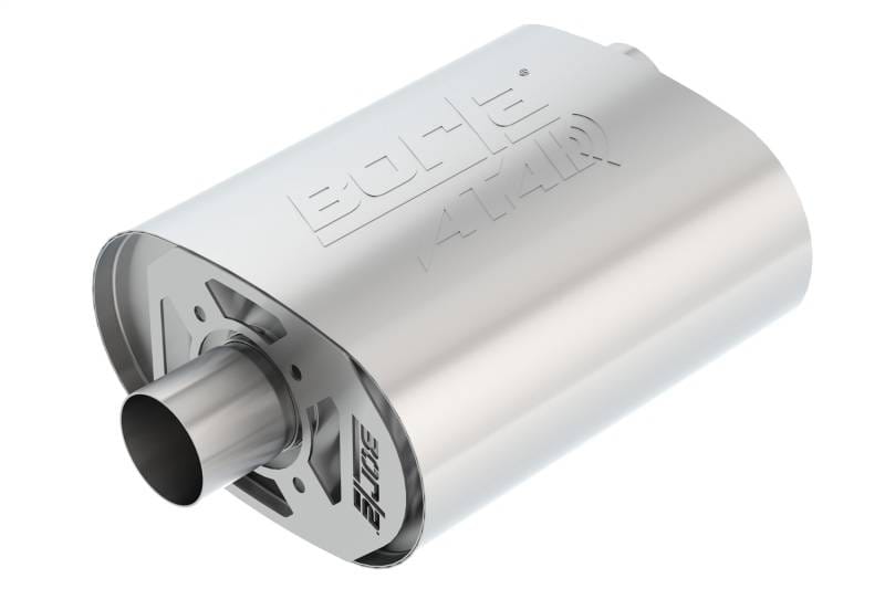 Borla 400856 Borla CrateMuffler Ford 5.0L Coyote ATAK 2.5in Offset/Center 12in x 6in x 10.34in Muffler thumbnail 6