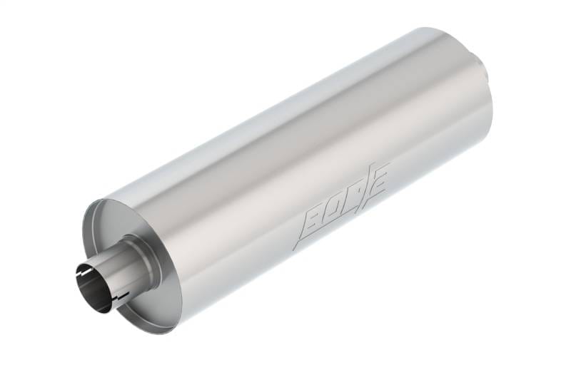 Borla 401158 Borla 2.75in In/Out 7.75in Diameter x 24in L Universal Muffler - Heavy Duty Truck Applications thumbnail 2
