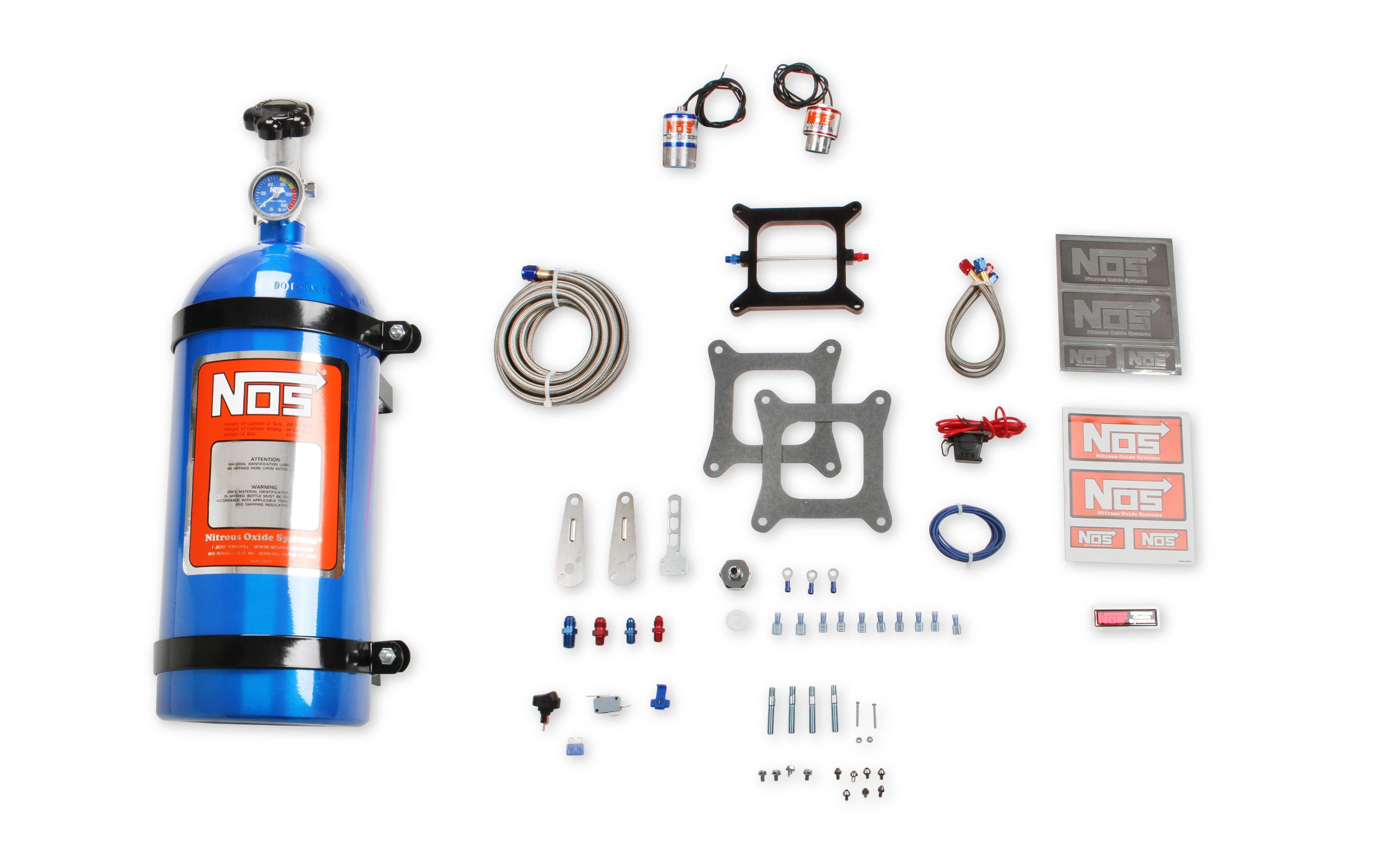 BHHV 02101NOS NOS Big Shot Nitrous System (Holley 4150 Flange) thumbnail 4