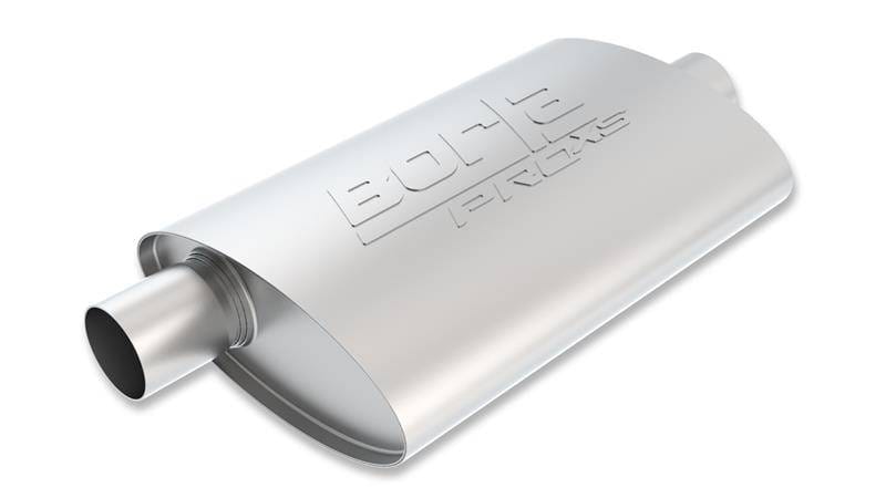 Borla 40357 Borla Universal 2.25in Inlet/Outlet Oval Center/Offset 14in x 4in x 9.5in ProXS Muffler thumbnail 2