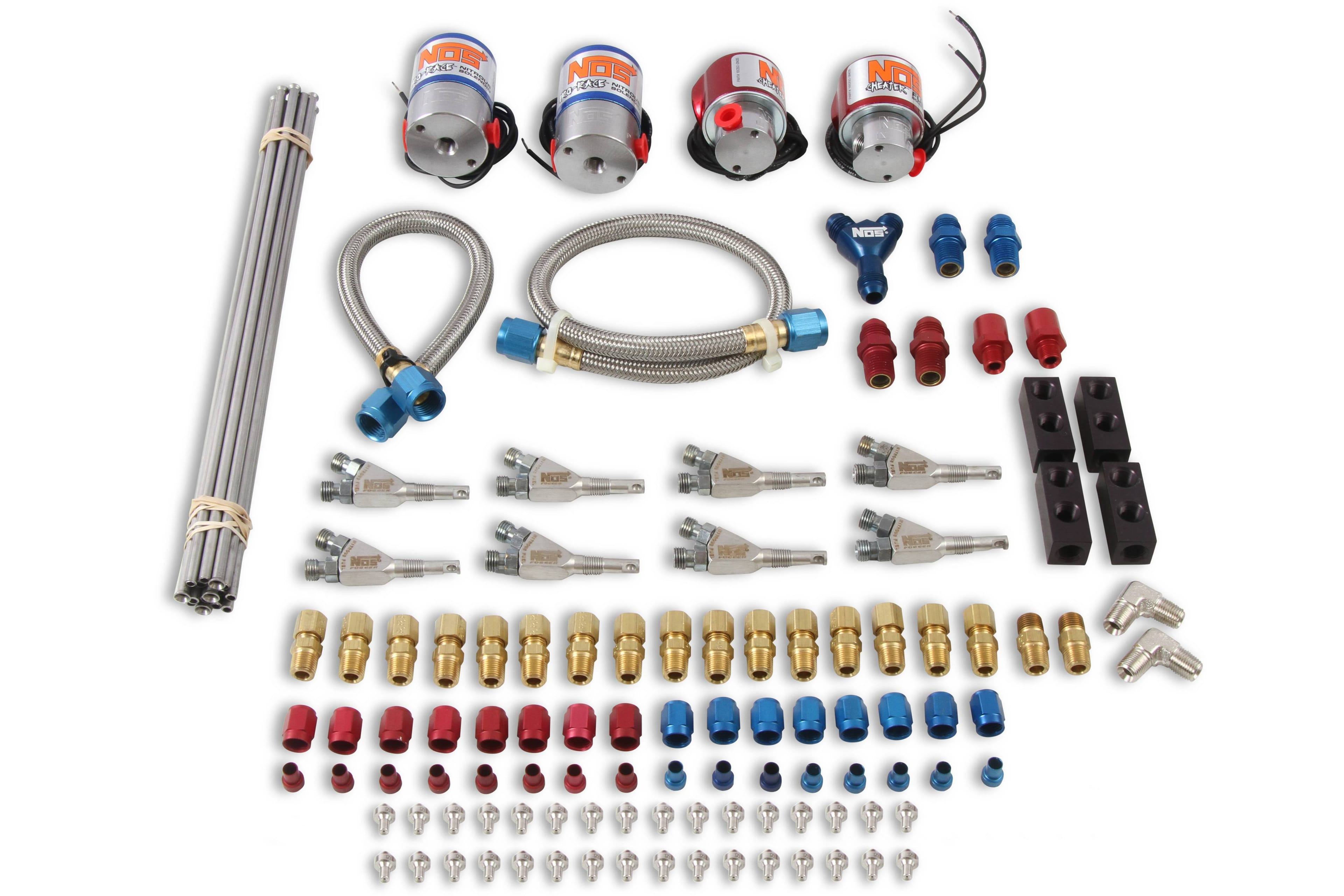 BHHV 02462-S-JSNOS NOS Custom Nitrous Plumbing Kit Pro Fogger thumbnail 2