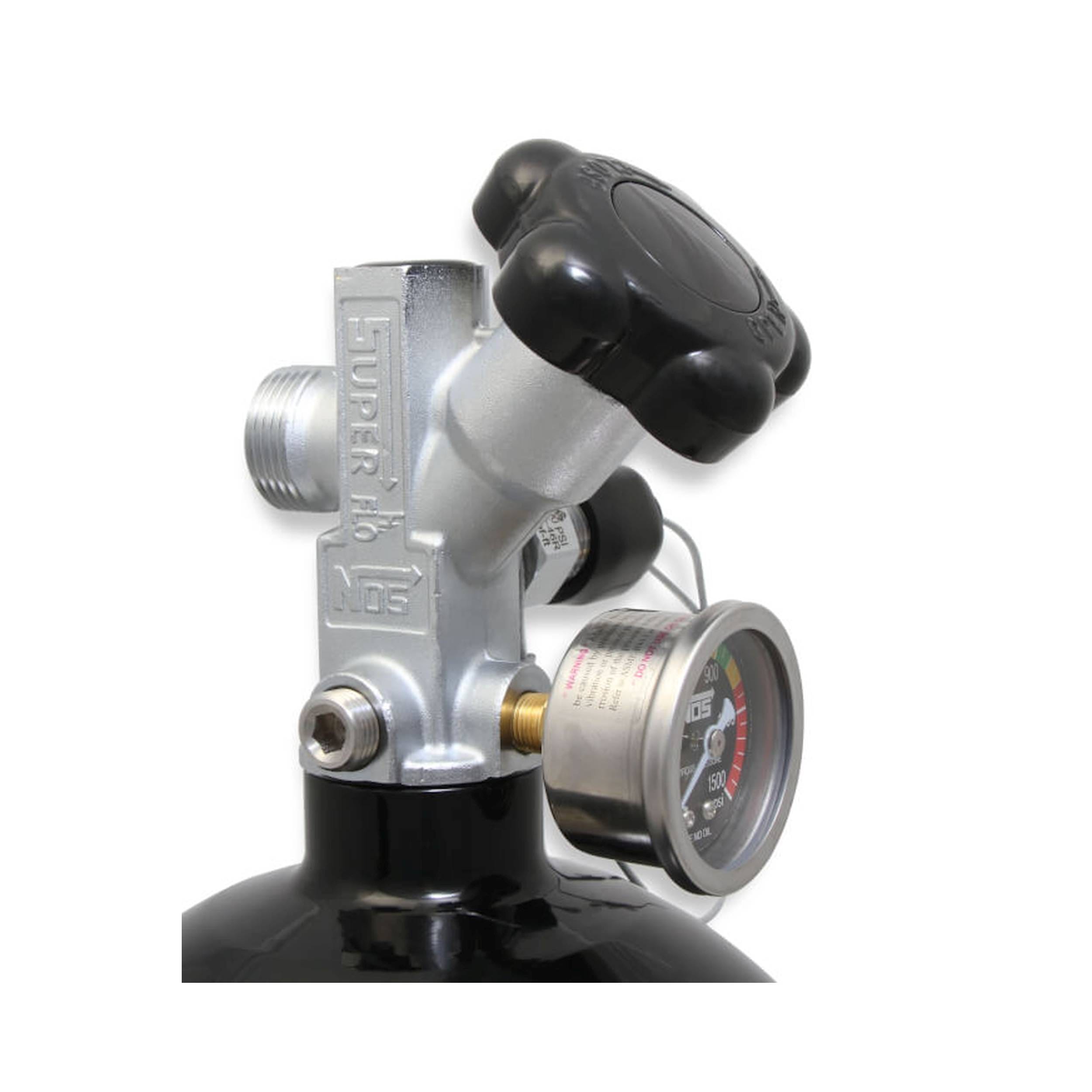 BHHV 02520BNOS NOS Supercharger Wet Nitrous System, Black Plate & Plumbing, Black 10 lb Bottle thumbnail 14