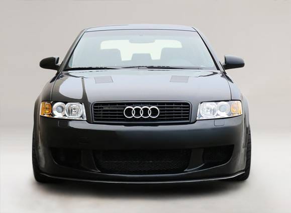 EuroGEAR Vented Carbon Fiber Hood for Audi A4 / S4 B6 thumbnail 2