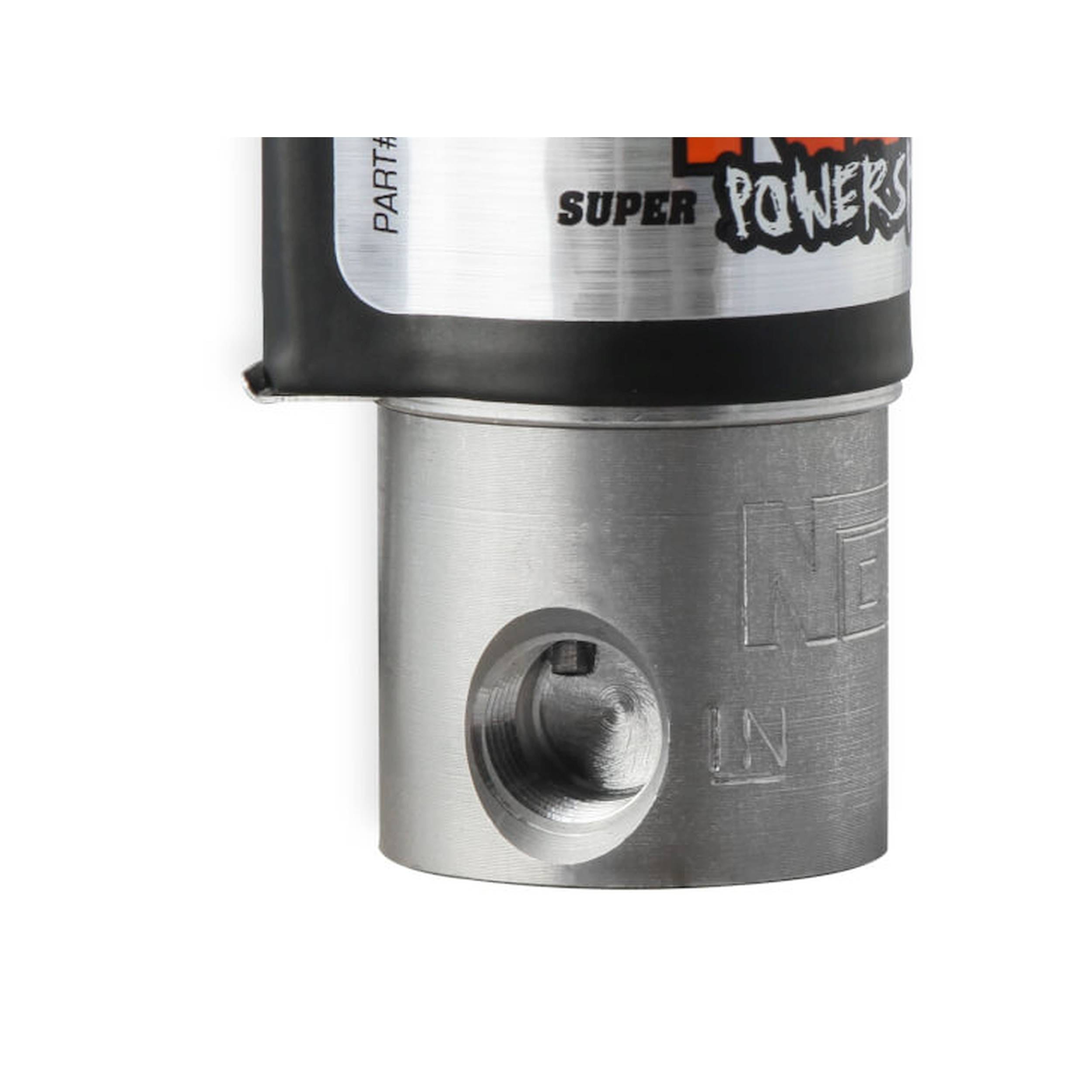 BHHV 05101BNOS NOS Super Powershot Wet Nitrous System for 4150 4-barrel Carburetor - Black thumbnail 4