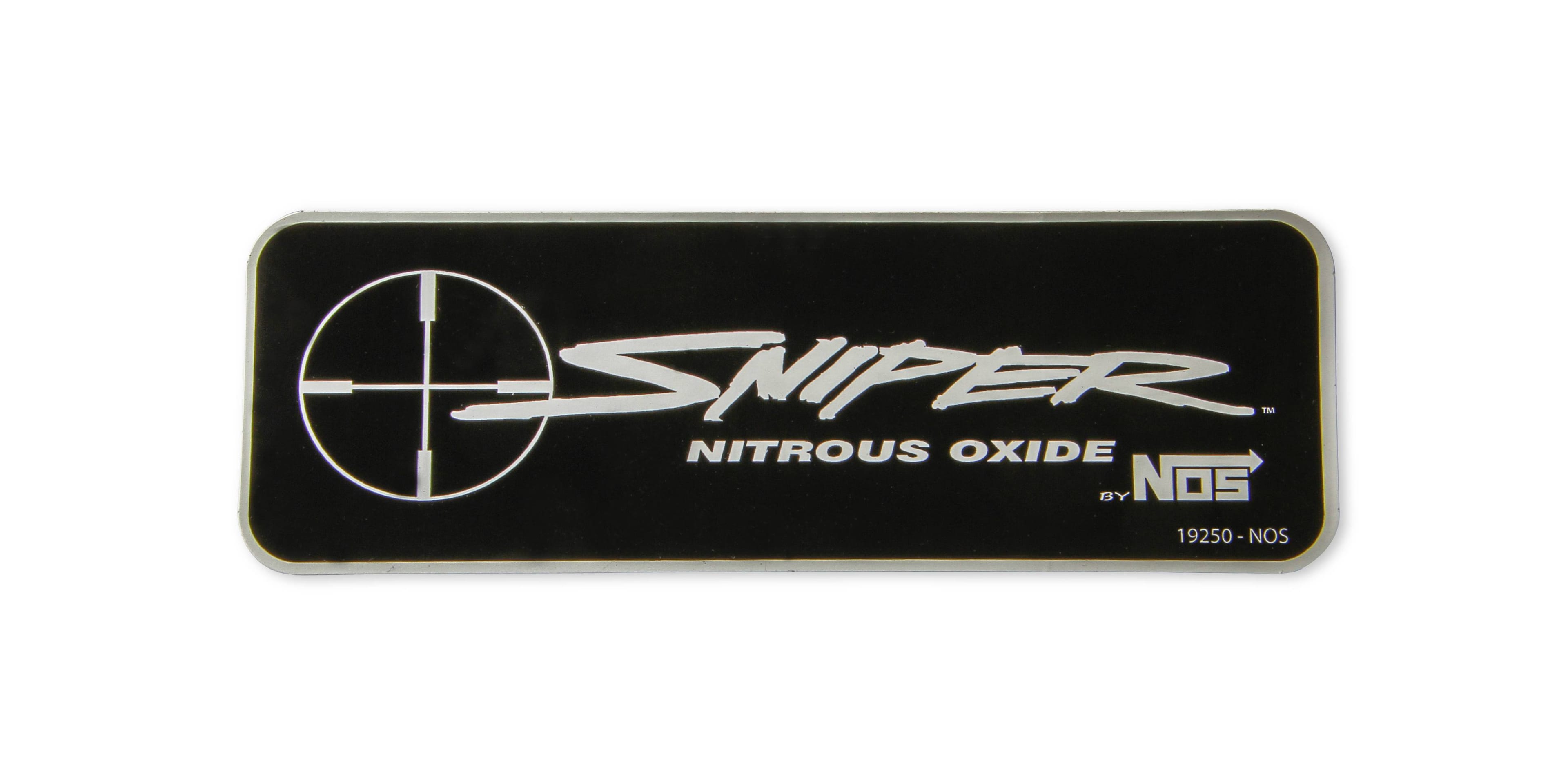 BHHV 07002NOS NOS Sniper Wet Nitrous Plate Kit - 4150 Square Bore thumbnail 6