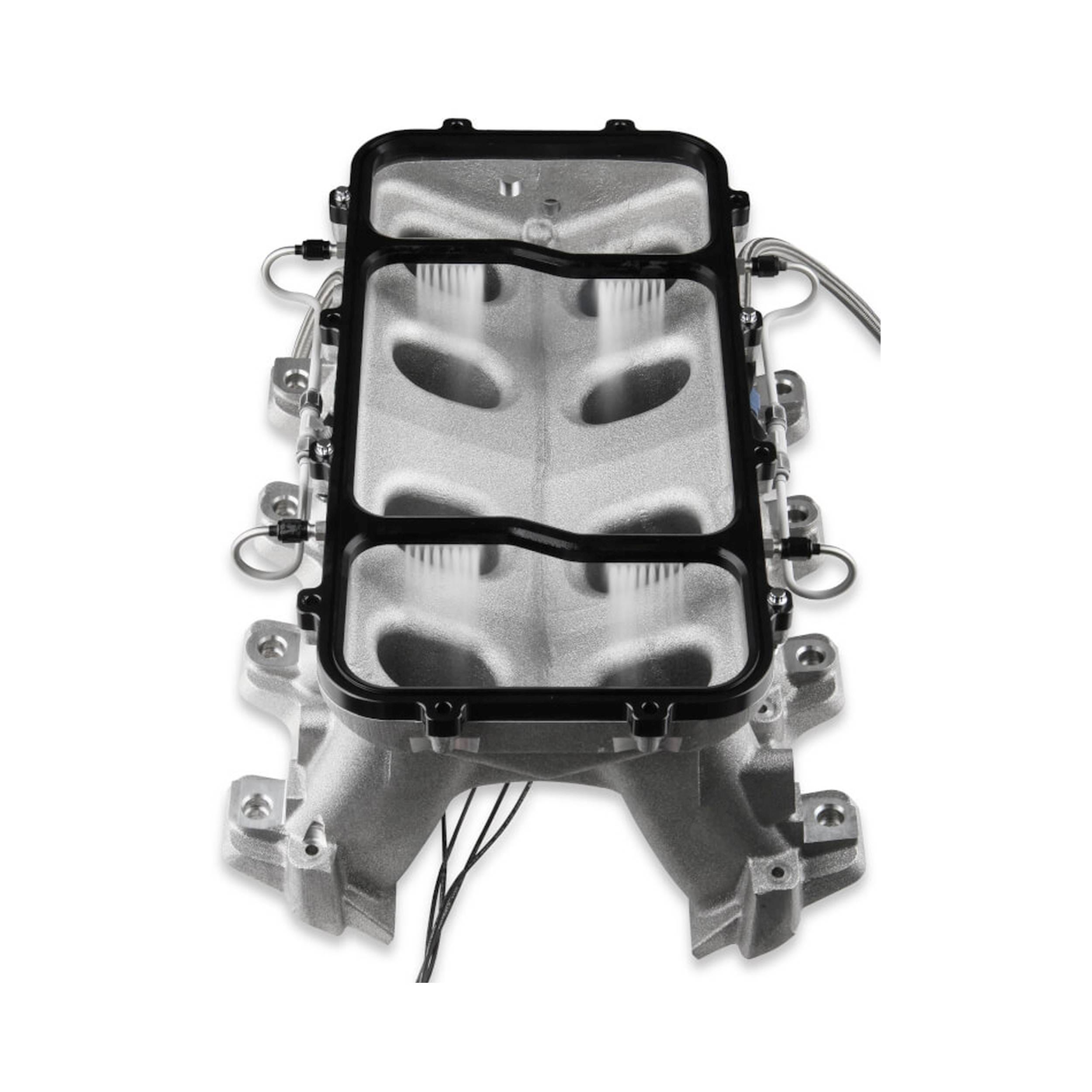 BHHV 05501BNOS NOS Dry Nitrous Plate System for Holley LS Hi Ram Intake Manifold - Black thumbnail 10