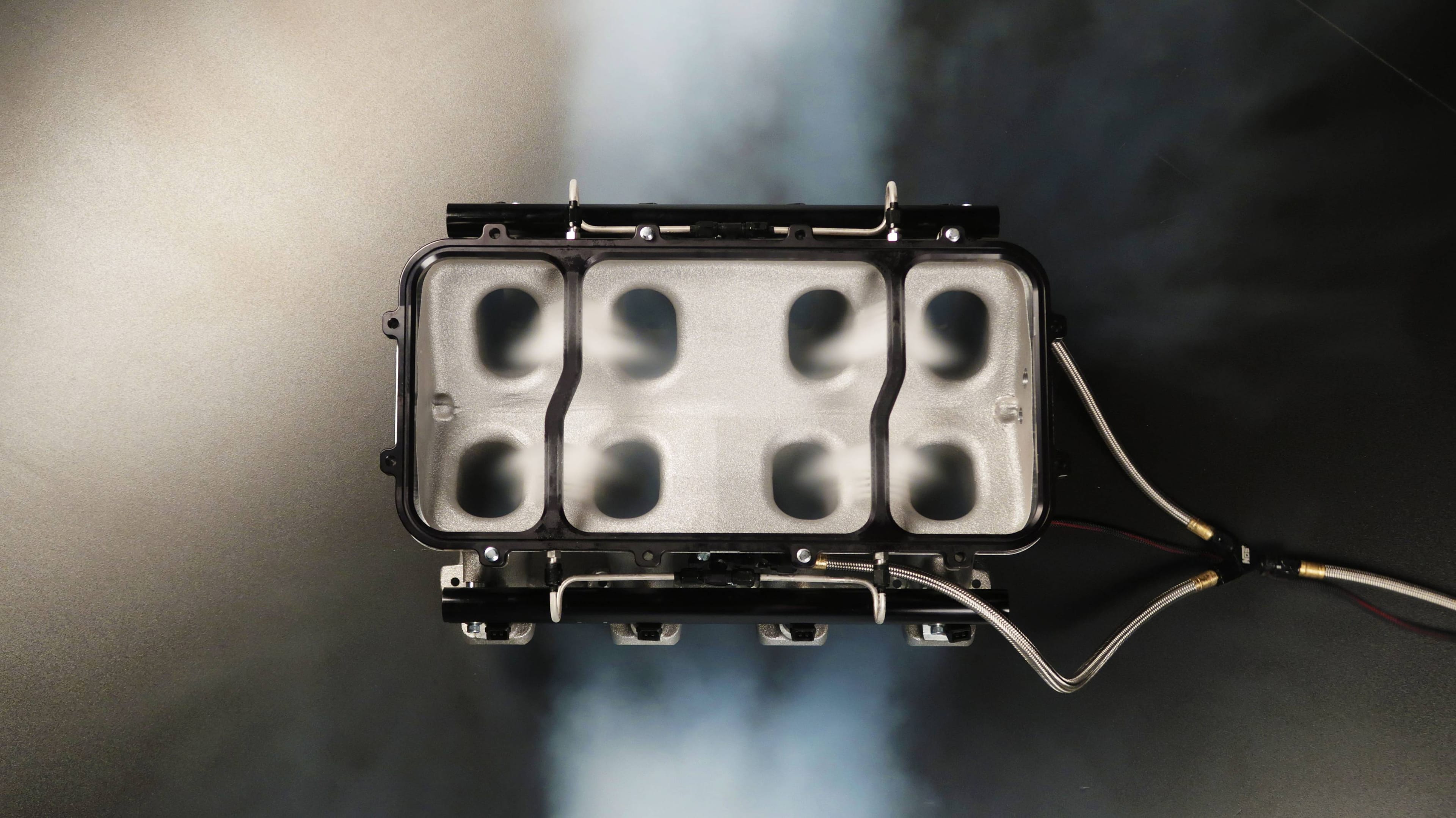BHHV 12535BNOS NOS Dry Nitrous Plate for Holley LS Hi-Ram EFI Intake Manifolds-Black thumbnail 8