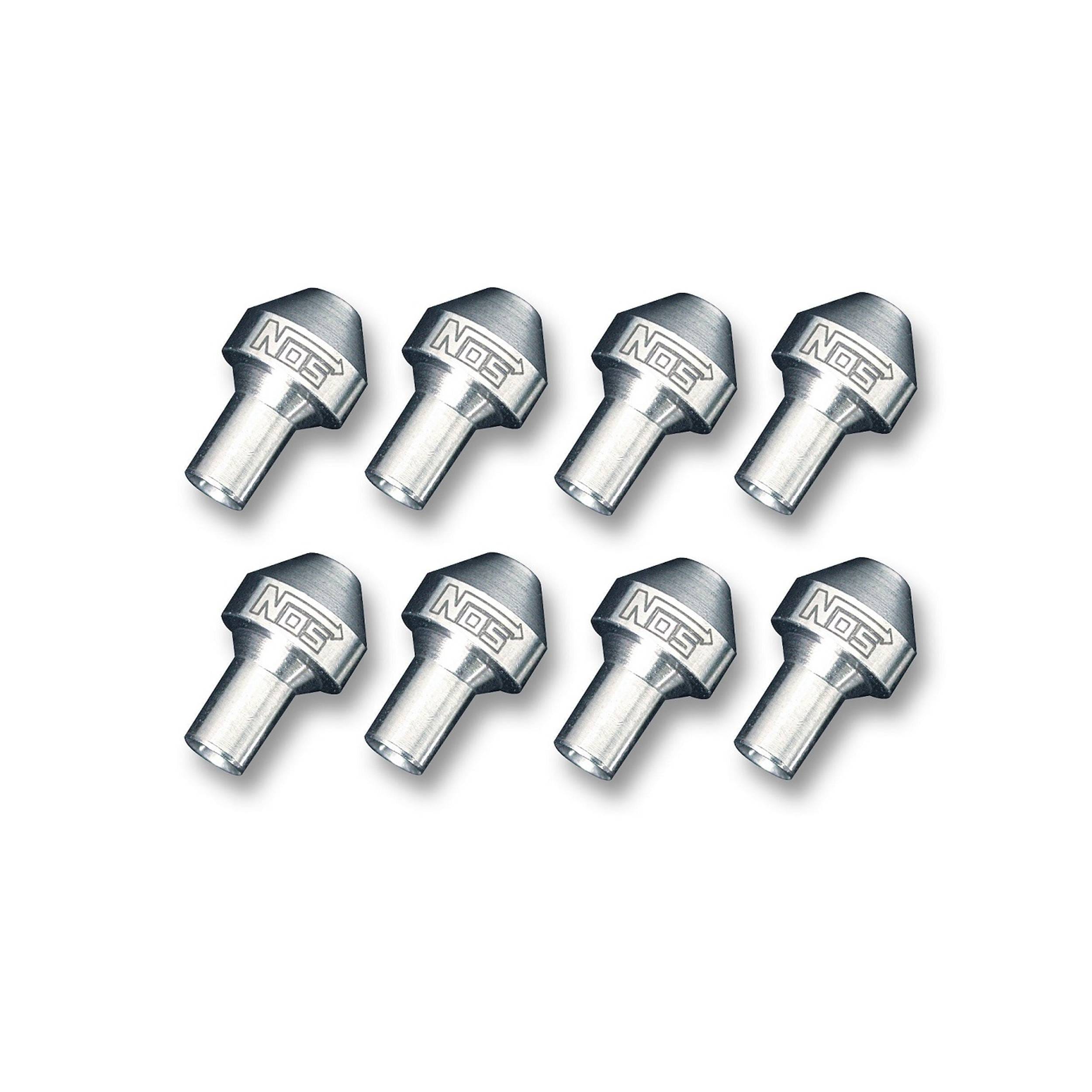 BHHV 13760-27-8NOS NOS Precision SS Stainless Steel Nitrous Flare Jet .027 8 pack thumbnail 2