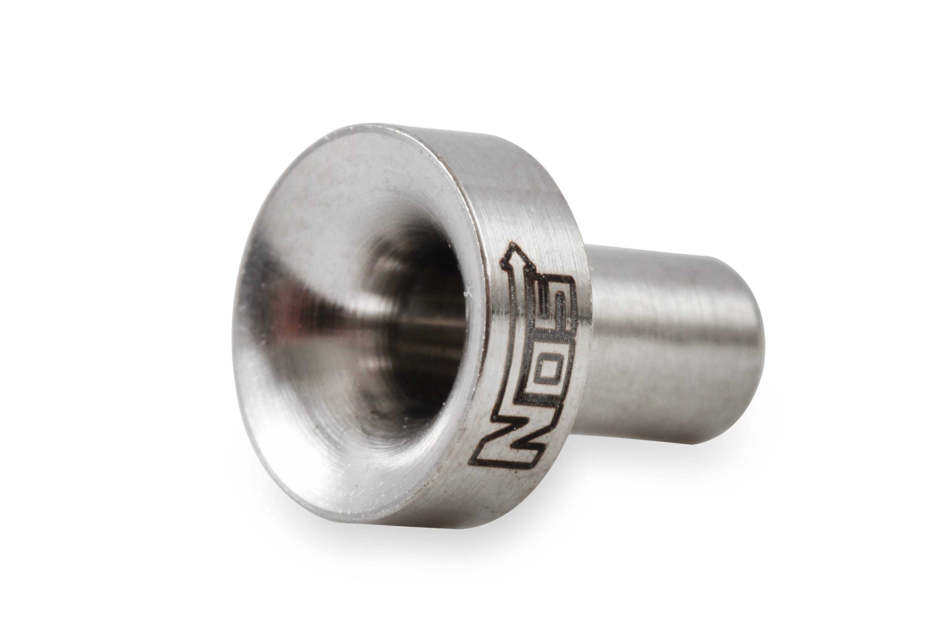 BHHV 13765-08-8NOS NOS Precision SS Stainless Steel Nitrous Funnel Jet .008 8 pack thumbnail 4