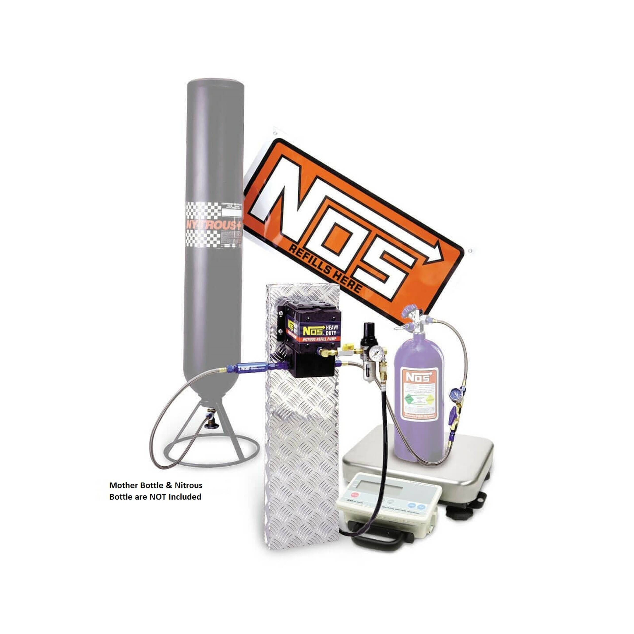 BHHV 14254NOS NOS Nitrous Refill Pump Station with Scale thumbnail 2