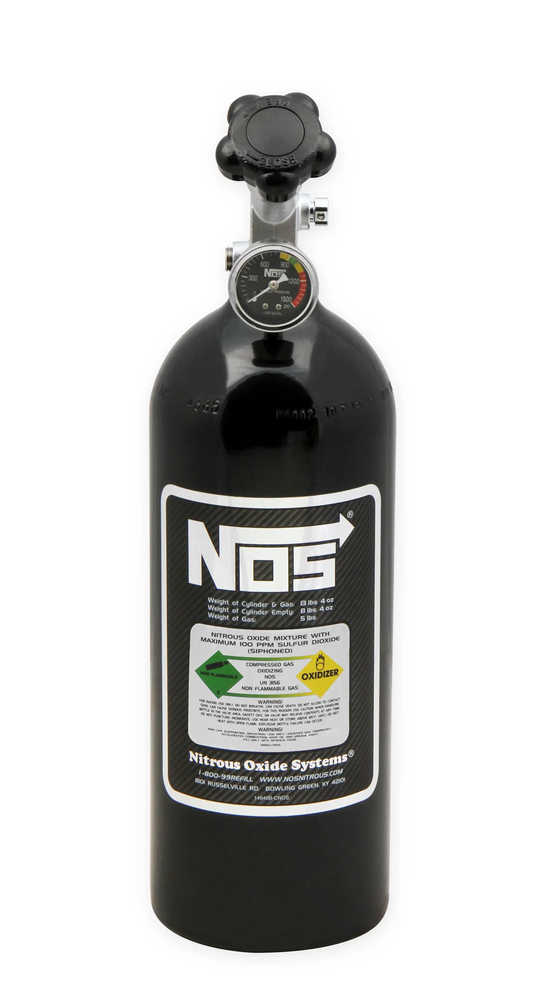 BHHV 14730BNOS NOS Nitrous Bottle thumbnail 2