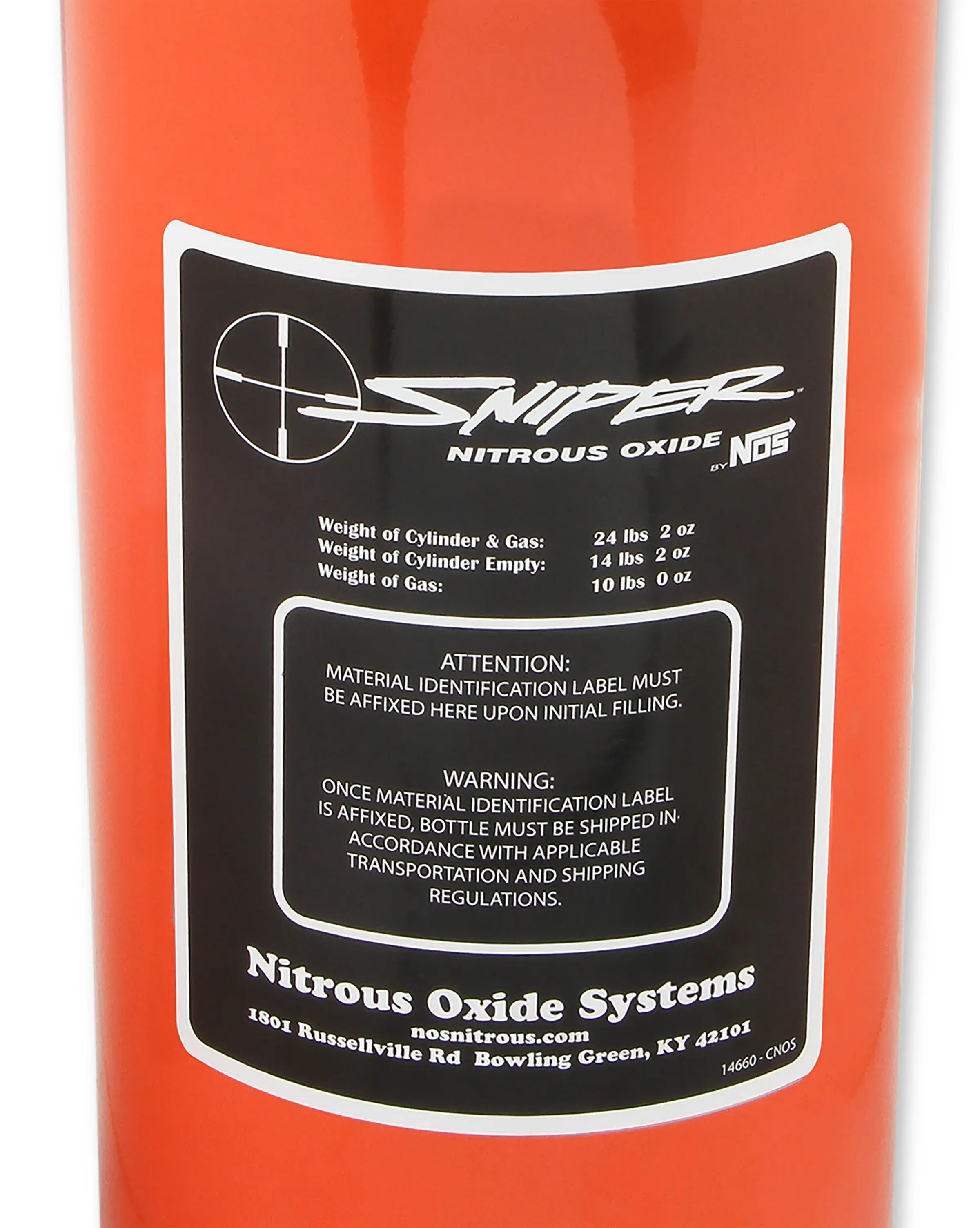 BHHV 14740NOS NOS Nitrous Bottle thumbnail 4