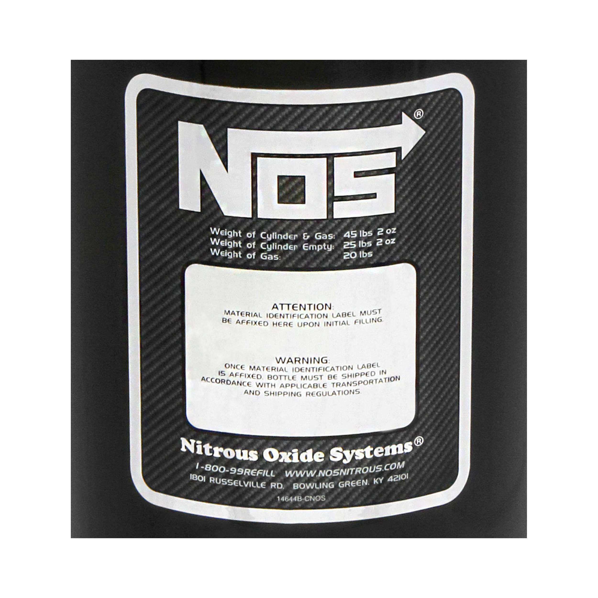 BHHV 14760BNOS NOS Nitrous Bottle thumbnail 4