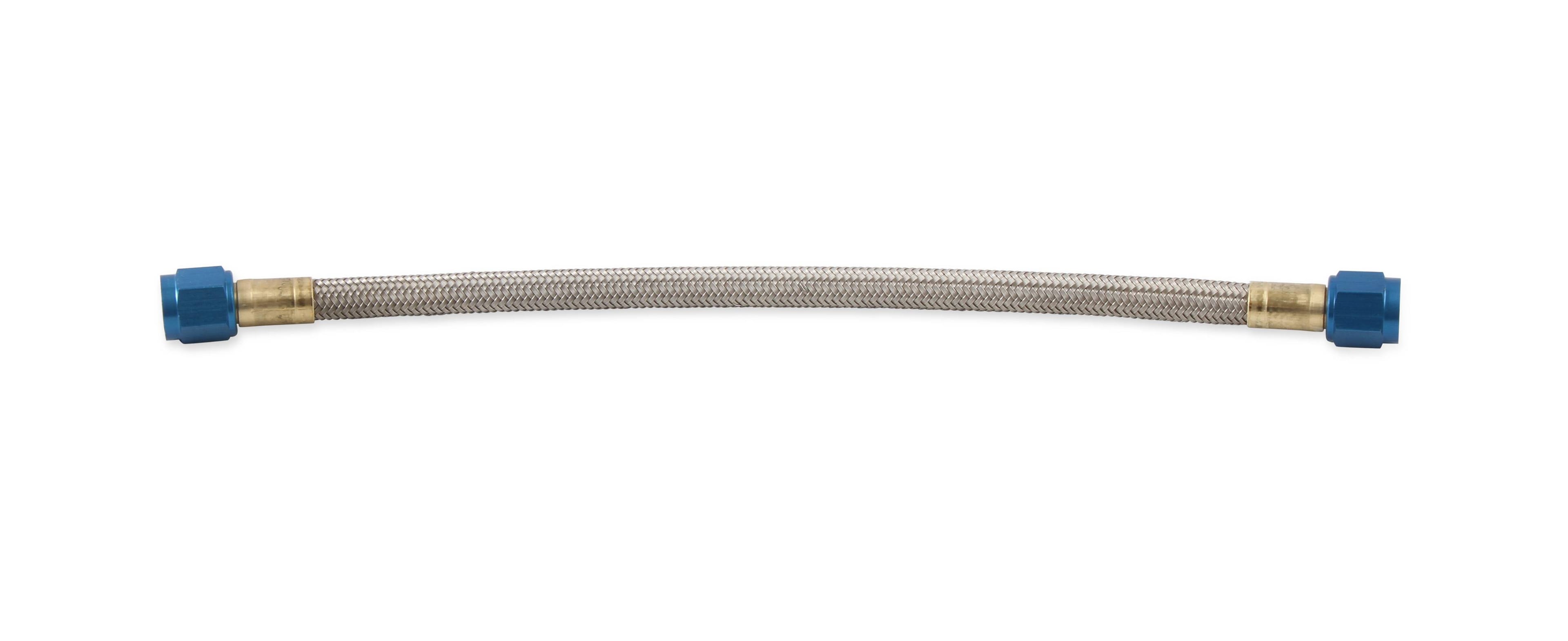 BHHV 15400NOS NOS Stainless Steel Braided Hose -6AN 1-foot Blue thumbnail 8