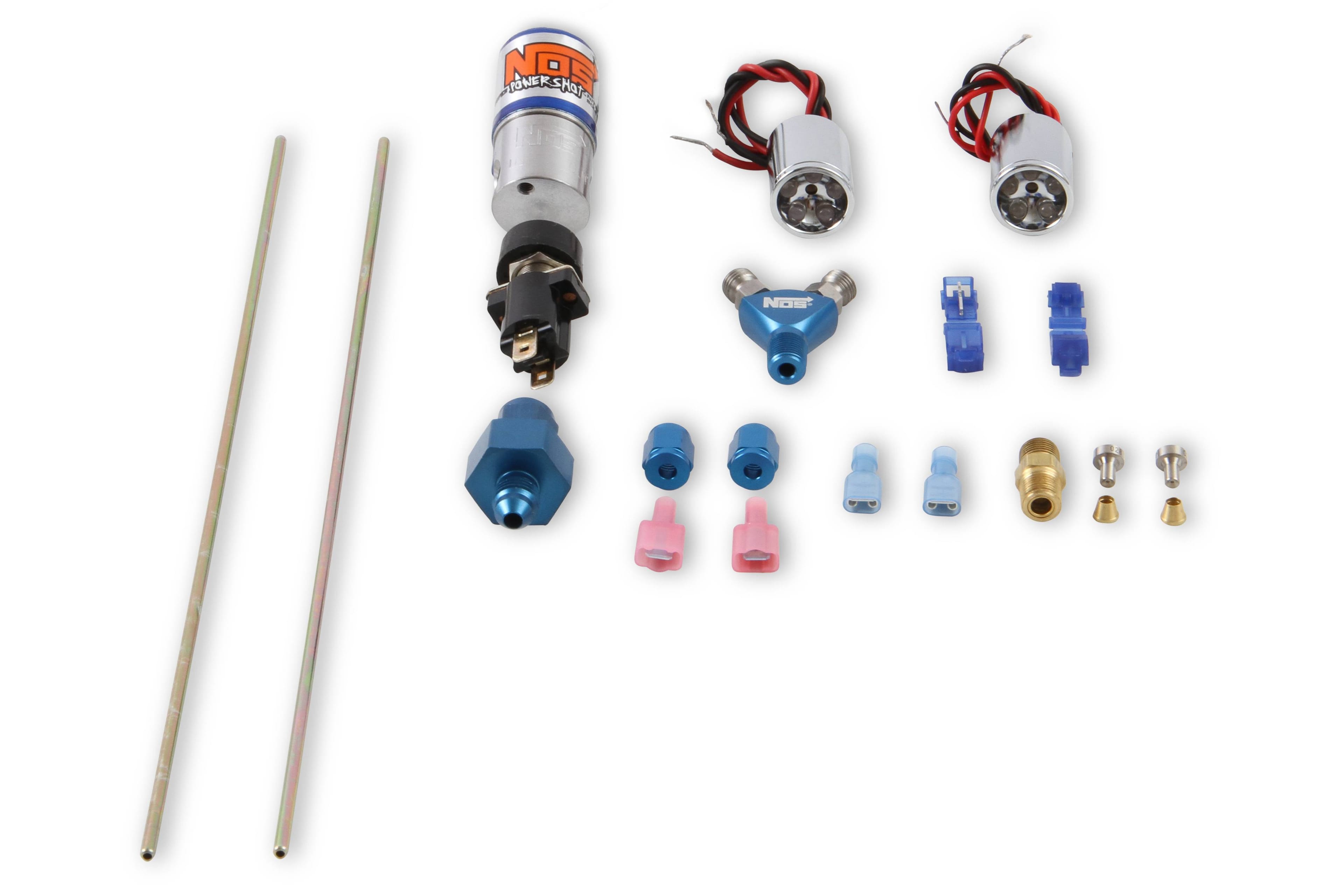 BHHV 16037NOS NOS Ntimidator Illuminated Dual LED Nitrous Purge Kit thumbnail 16
