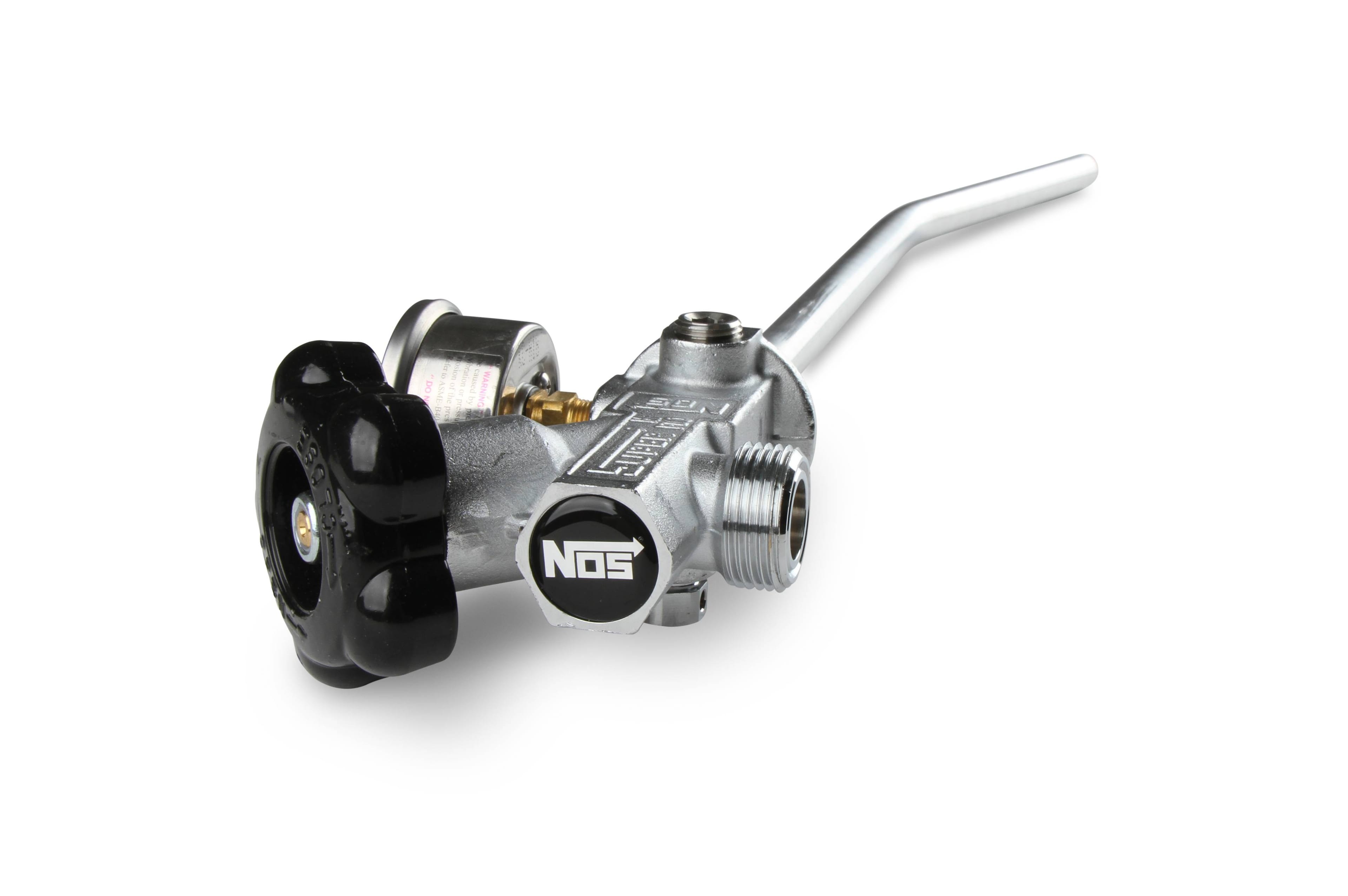 BHHV 16137ABNOS NOS 10 lb. Bottle Super Hi-Flow Valve Assembly with Siphon Tube and Black Gauge thumbnail 18