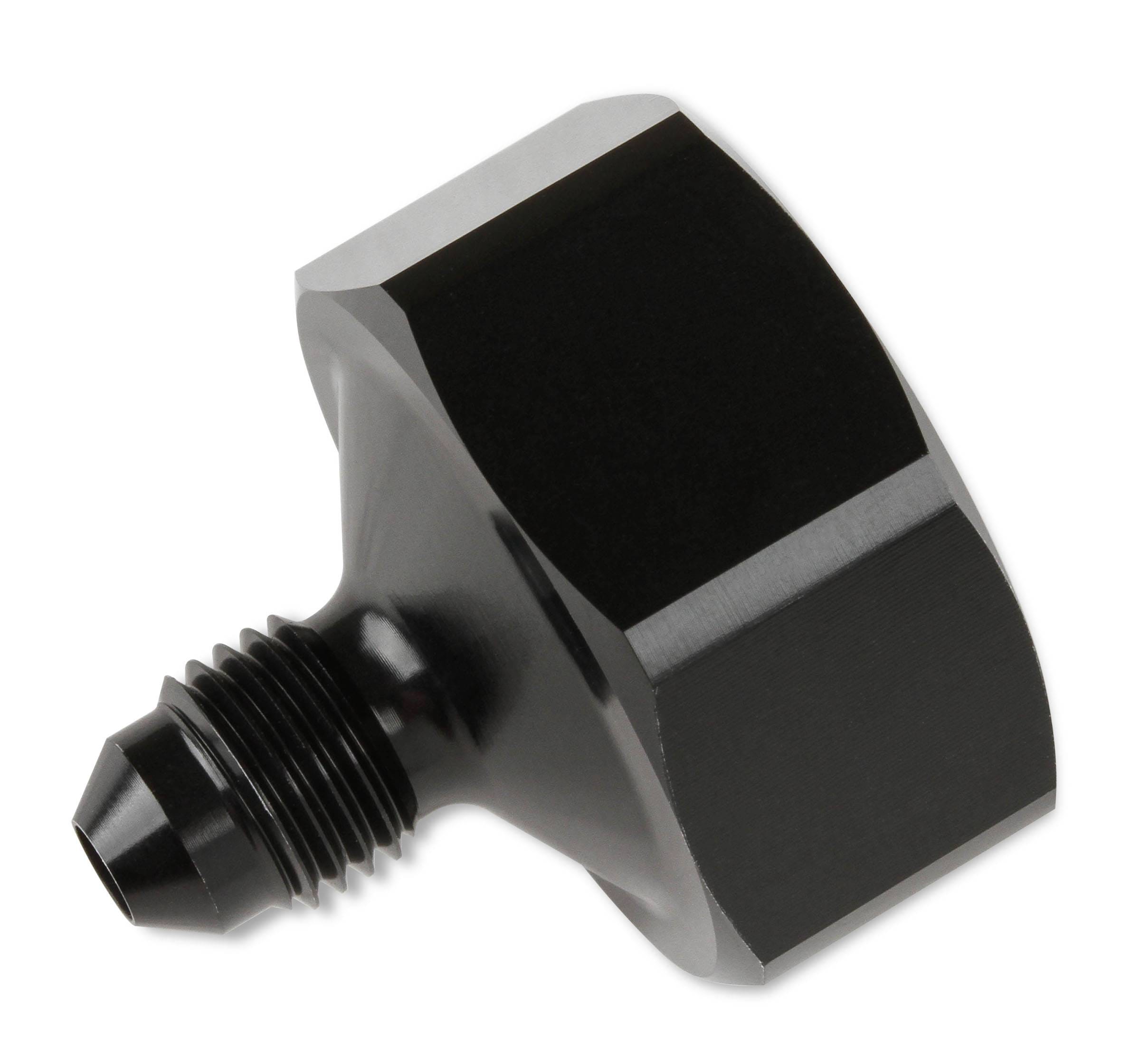 BHHV 16221NOS NOS Black T7075 aluminum 4AN-660 Bottle Nut Adapter thumbnail 8