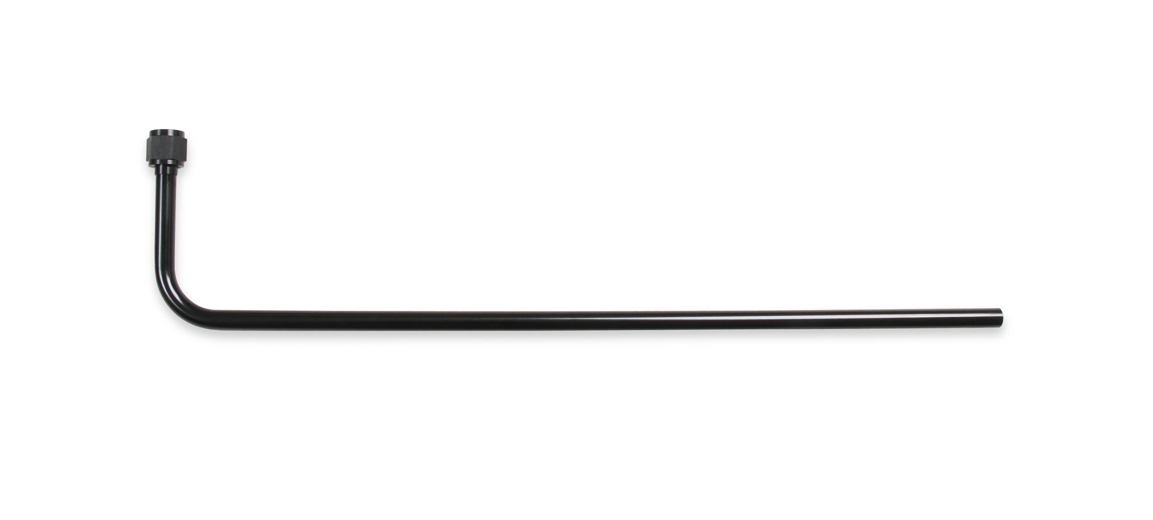 BHHV 16161NOS NOS 90 Degree Nitrous Bottle Blowdown Tube - Black thumbnail 2