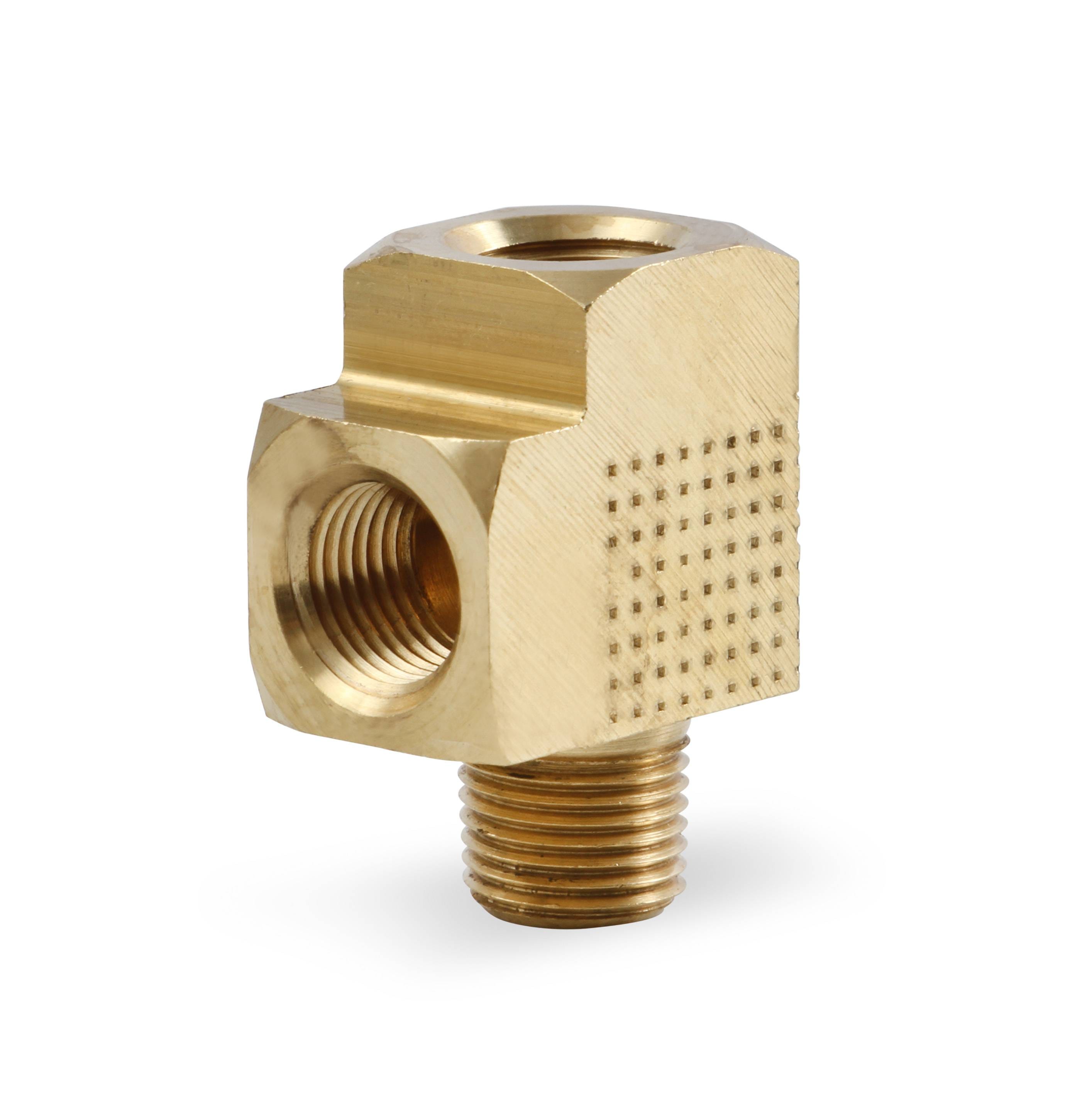 BHHV 16775NOS NOS Brass Adapter T Fitting thumbnail 2
