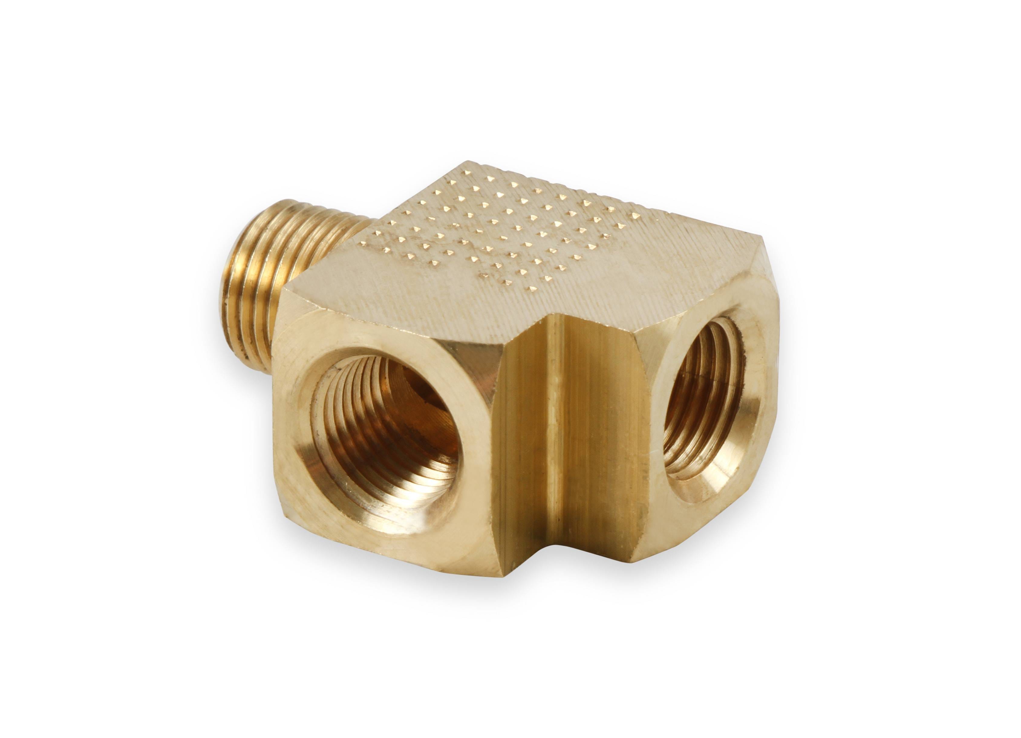 BHHV 16775NOS NOS Brass Adapter T Fitting thumbnail 16