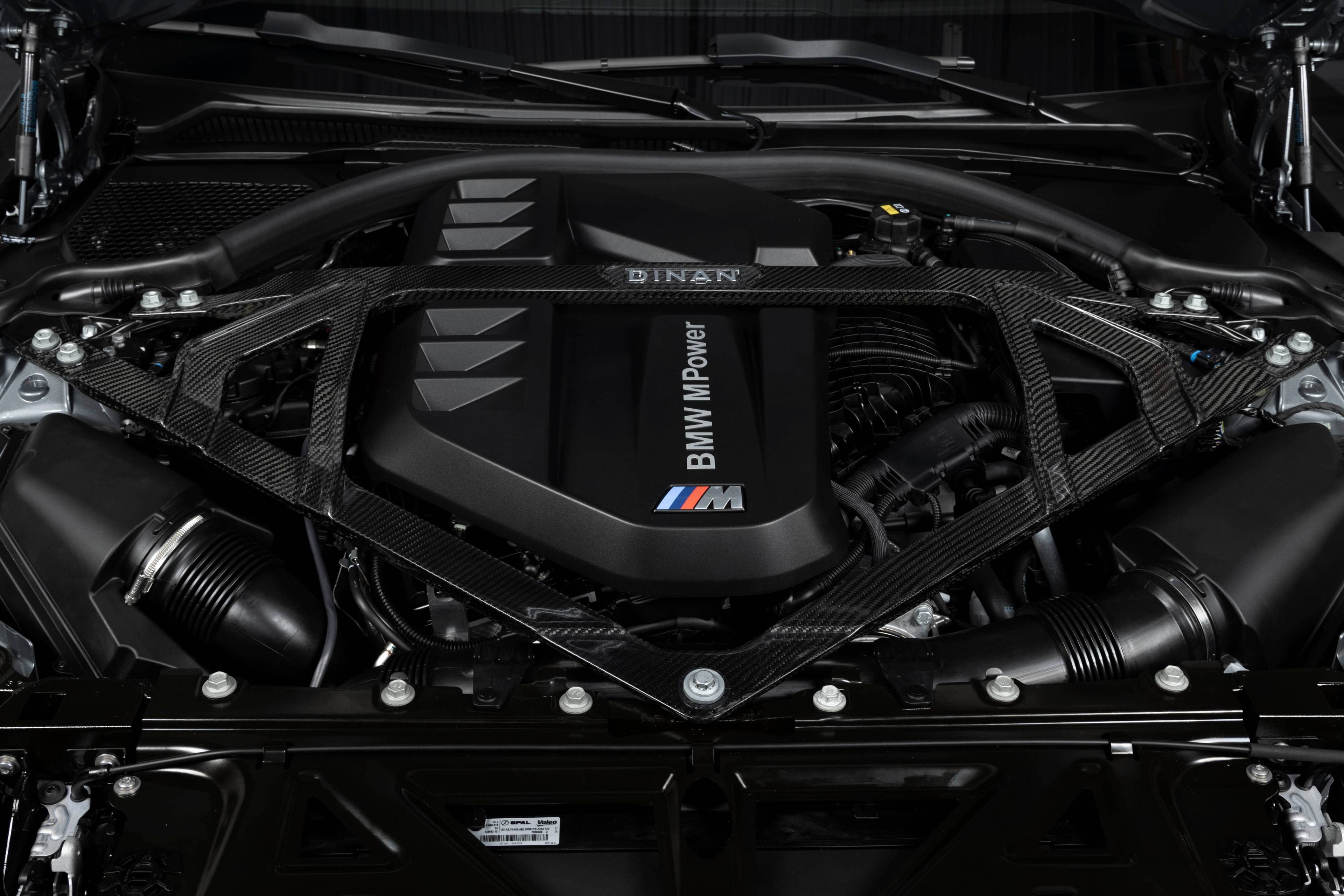 GFBV D180-0015 Dinan Gloss Carbon Fiber Strut Tower Brace - 2021-2026 BMW M2/M3/M4 - Fits 2021-2026 BMW M3, M4, M2 thumbnail 11
