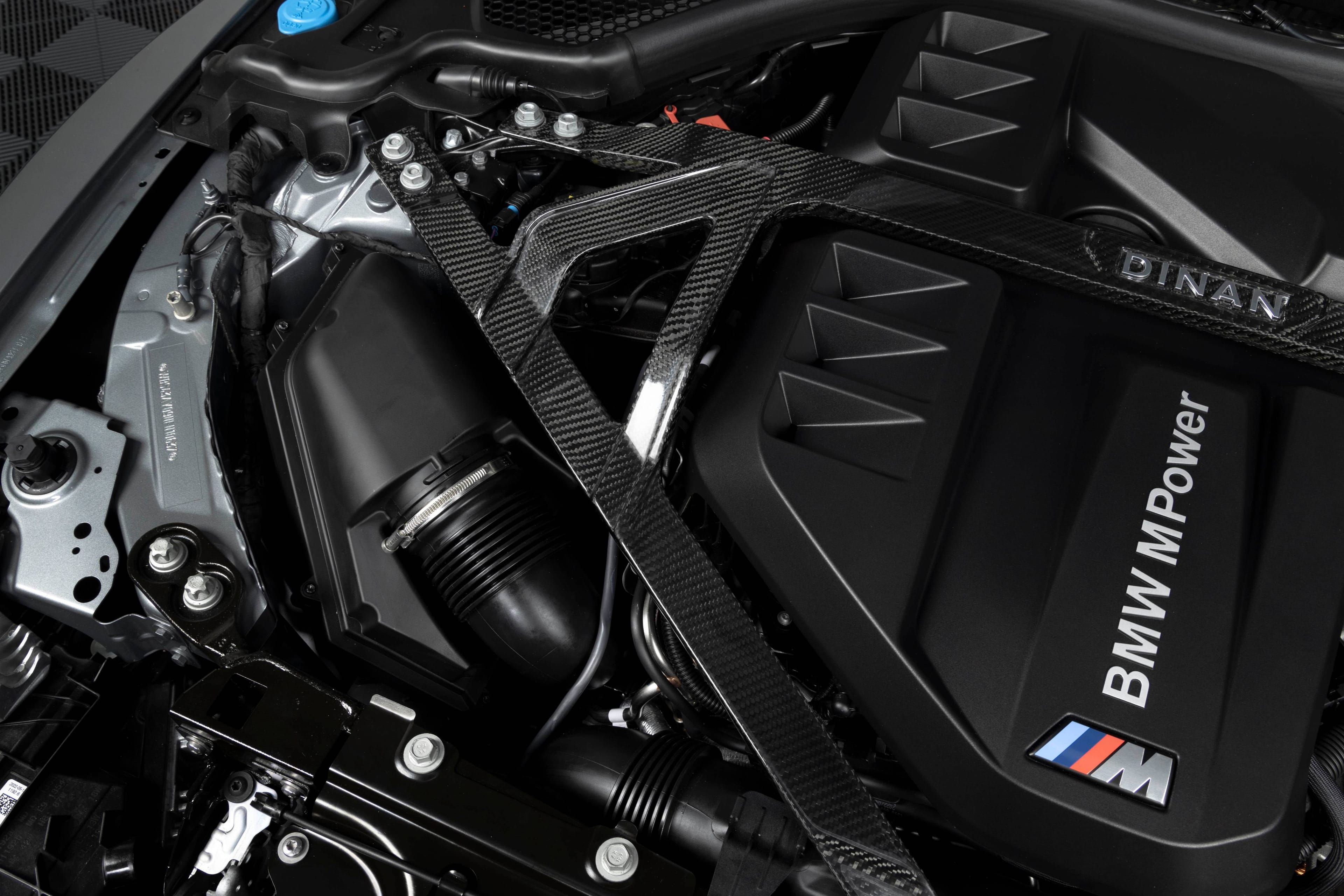 GFBV D180-0015 Dinan Gloss Carbon Fiber Strut Tower Brace - 2021-2026 BMW M2/M3/M4 - Fits 2021-2026 BMW M3, M4, M2 thumbnail 12