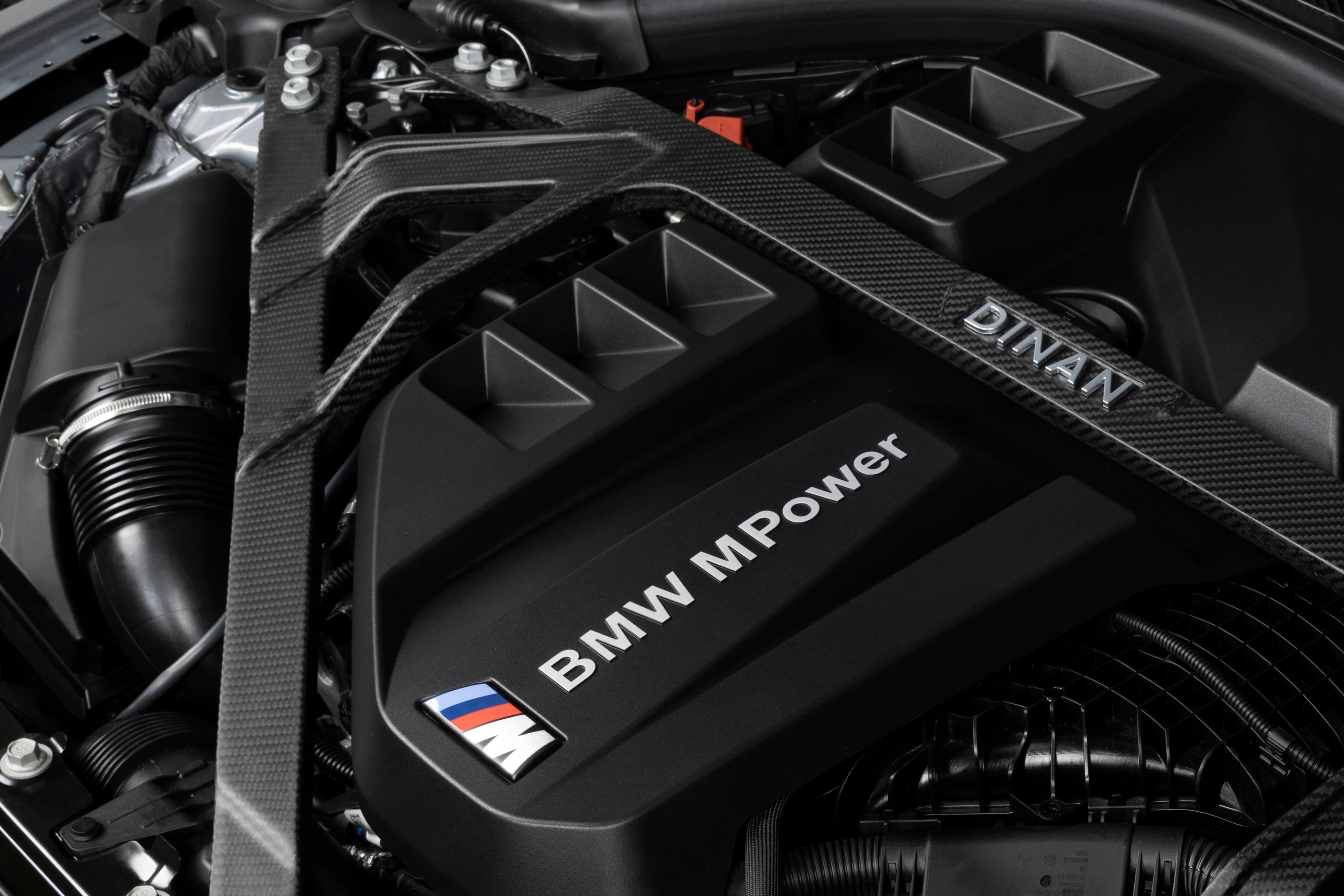 GFBV D180-0015-B Dinan Matte Carbon Fiber Strut Tower Brace - 2021-2026 BMW M2/M3/M4 - Fits 2021-2026 BMW M3, M4, M2 thumbnail 5
