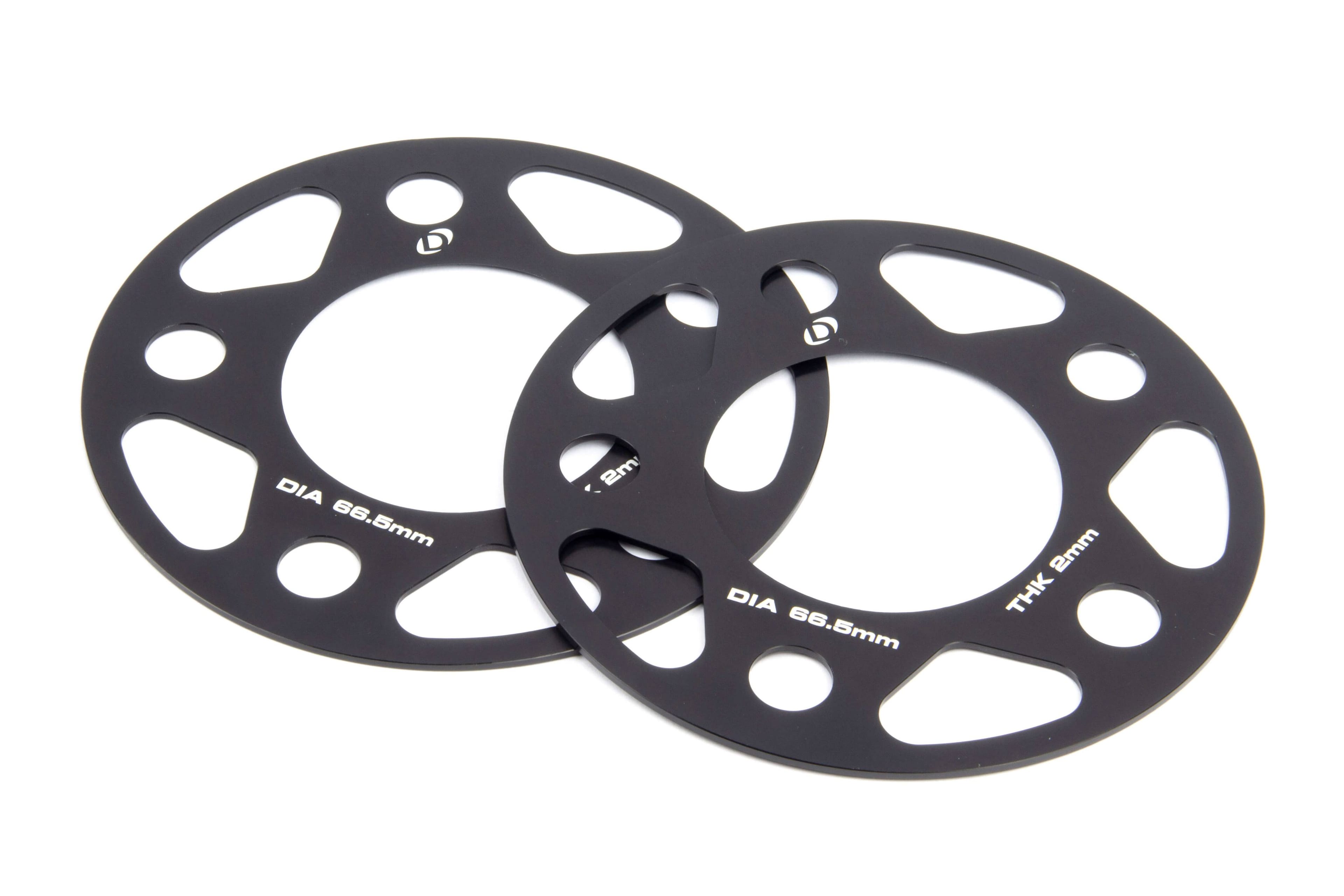 GFBV D210-2020 Dinan Spacers; 5x112 - 66.5mm CB - 2mm Thick - Fits select 2014-2027 BMW, Mini applications thumbnail 2