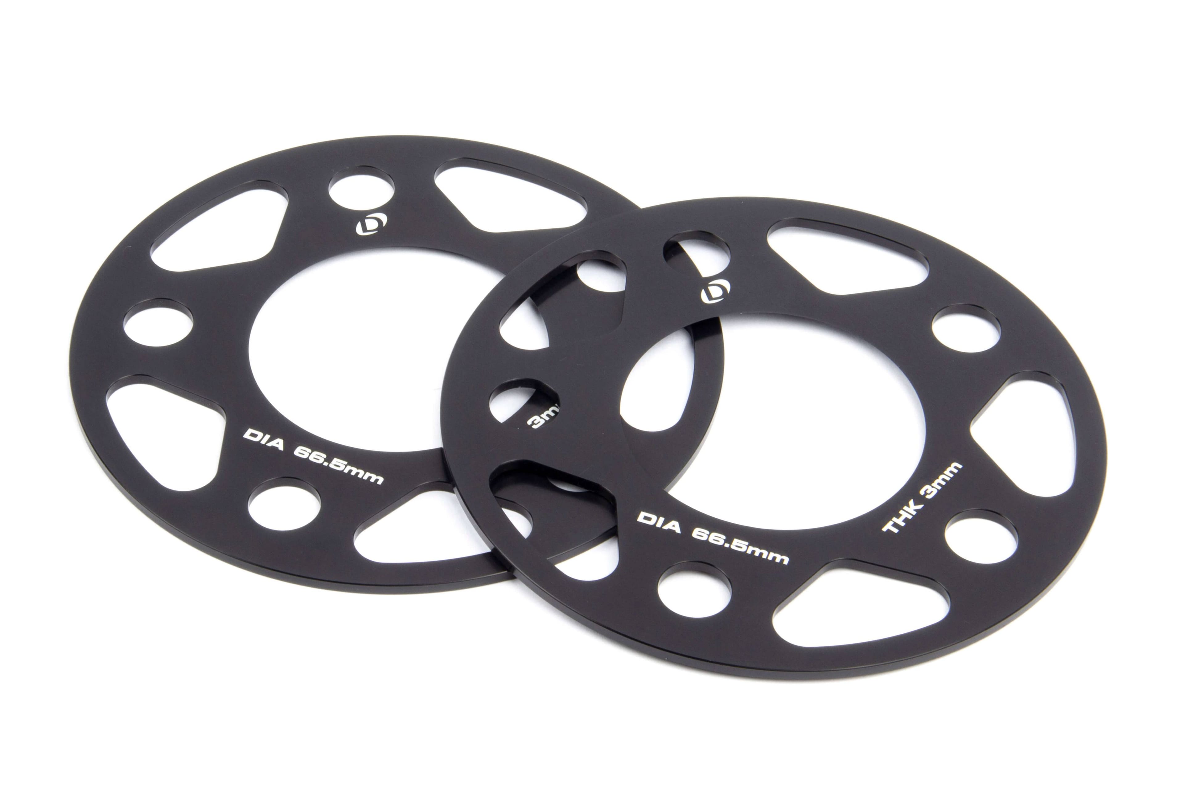 GFBV D210-2021 Dinan Spacers; 5x112 - 66.5mm CB - 3mm Thick - Fits select 2014-2027 BMW, Mini applications thumbnail 2