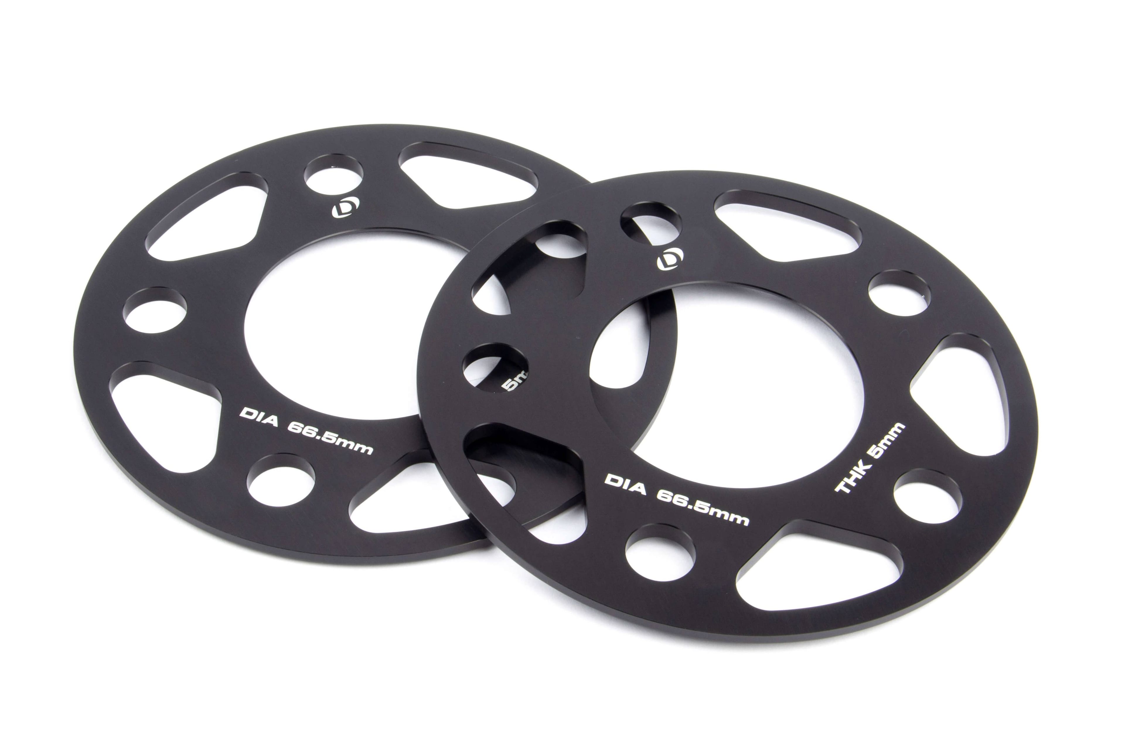 GFBV D210-2023 Dinan Spacers; 5x112 - 66.5mm CB - 5mm Thick - Fits select 2014-2027 BMW, Mini applications thumbnail 2