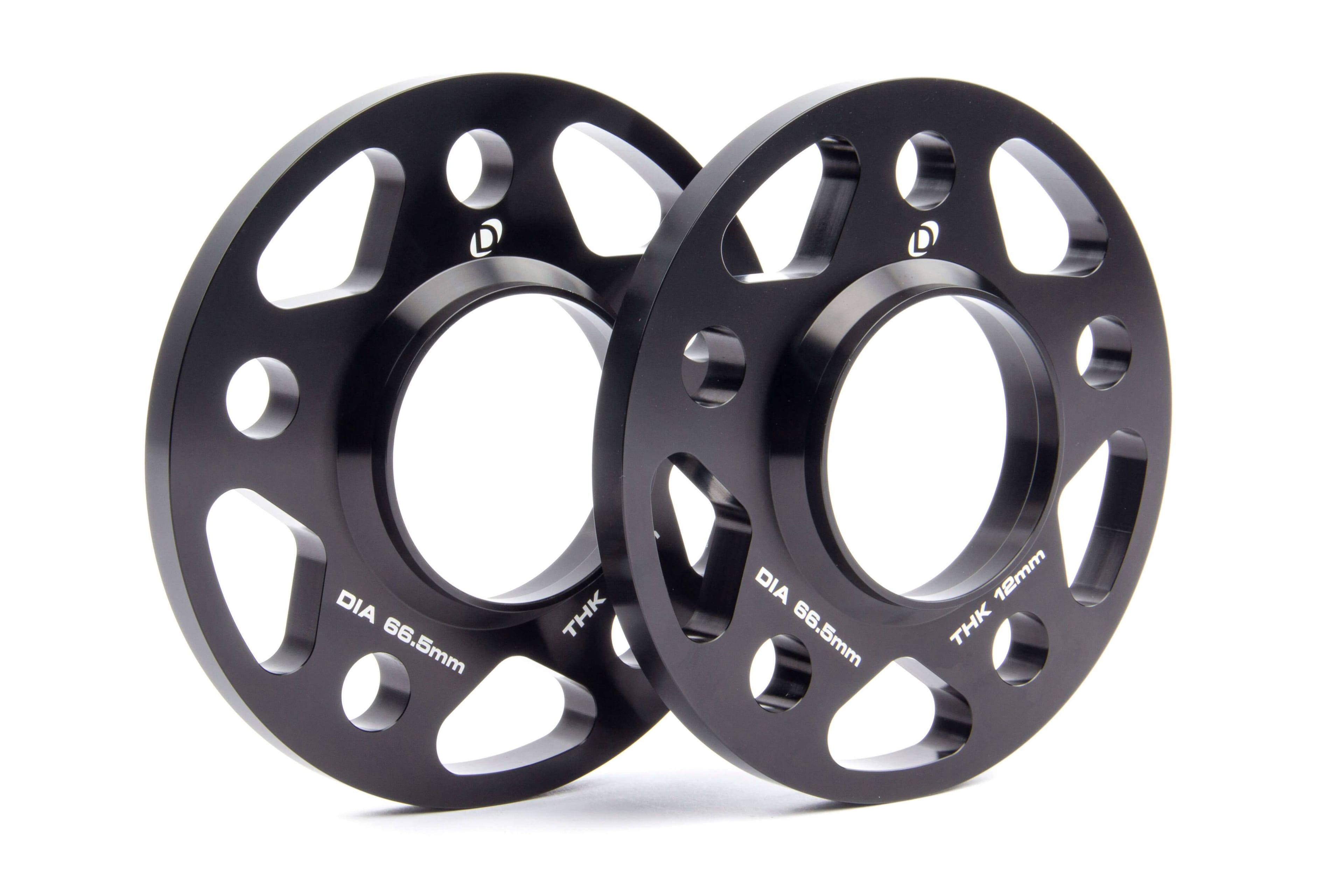 GFBV D210-2028 Dinan Spacers, 5x112 - 66.5mm CB - 12mm Thick - Fits select 2014-2027 BMW, Mini applications thumbnail 2