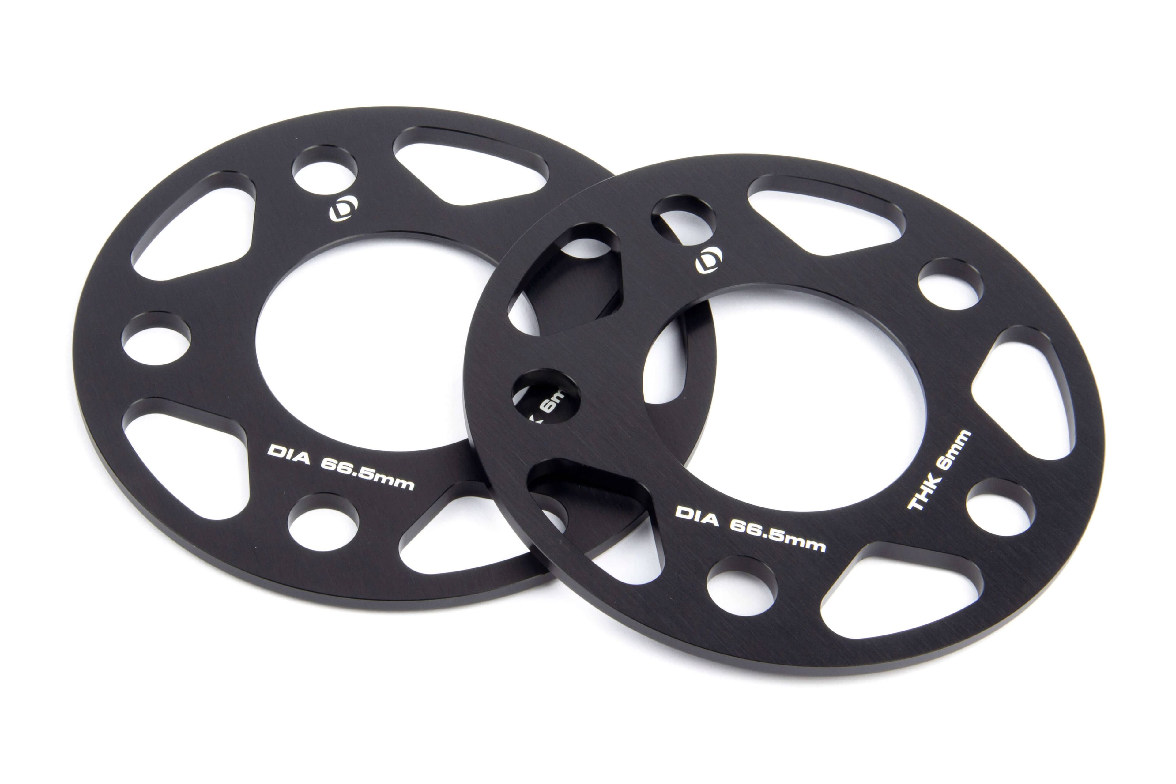 GFBV D210-2024 Dinan Spacers; 5x112 - 66.5mm CB - 6mm Thick - Fits select 2014-2027 BMW, Mini applications thumbnail 2