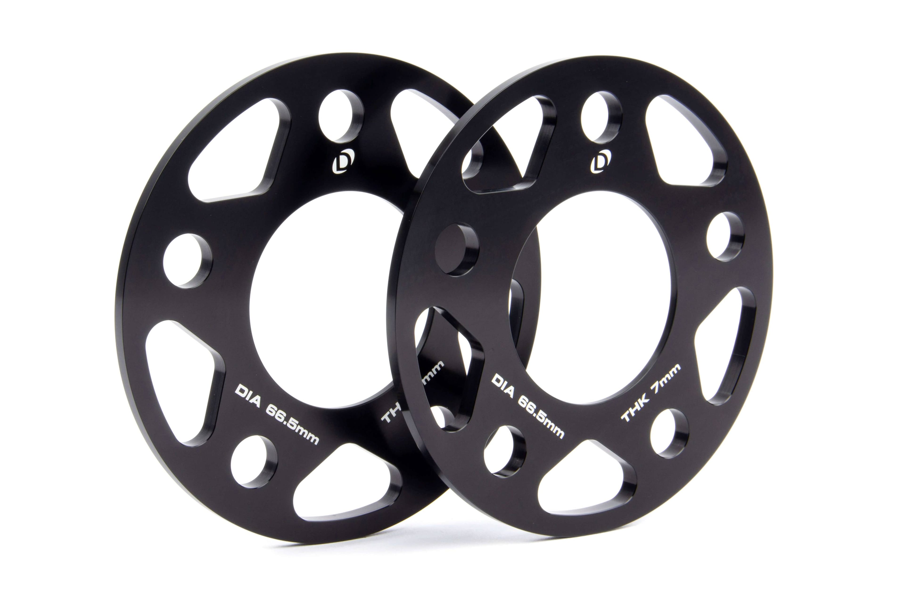 GFBV D210-2025 Dinan Spacers; 5x112 - 66.5mm CB - 7mm Thick - Fits select 2014-2027 BMW, Mini applications thumbnail 2