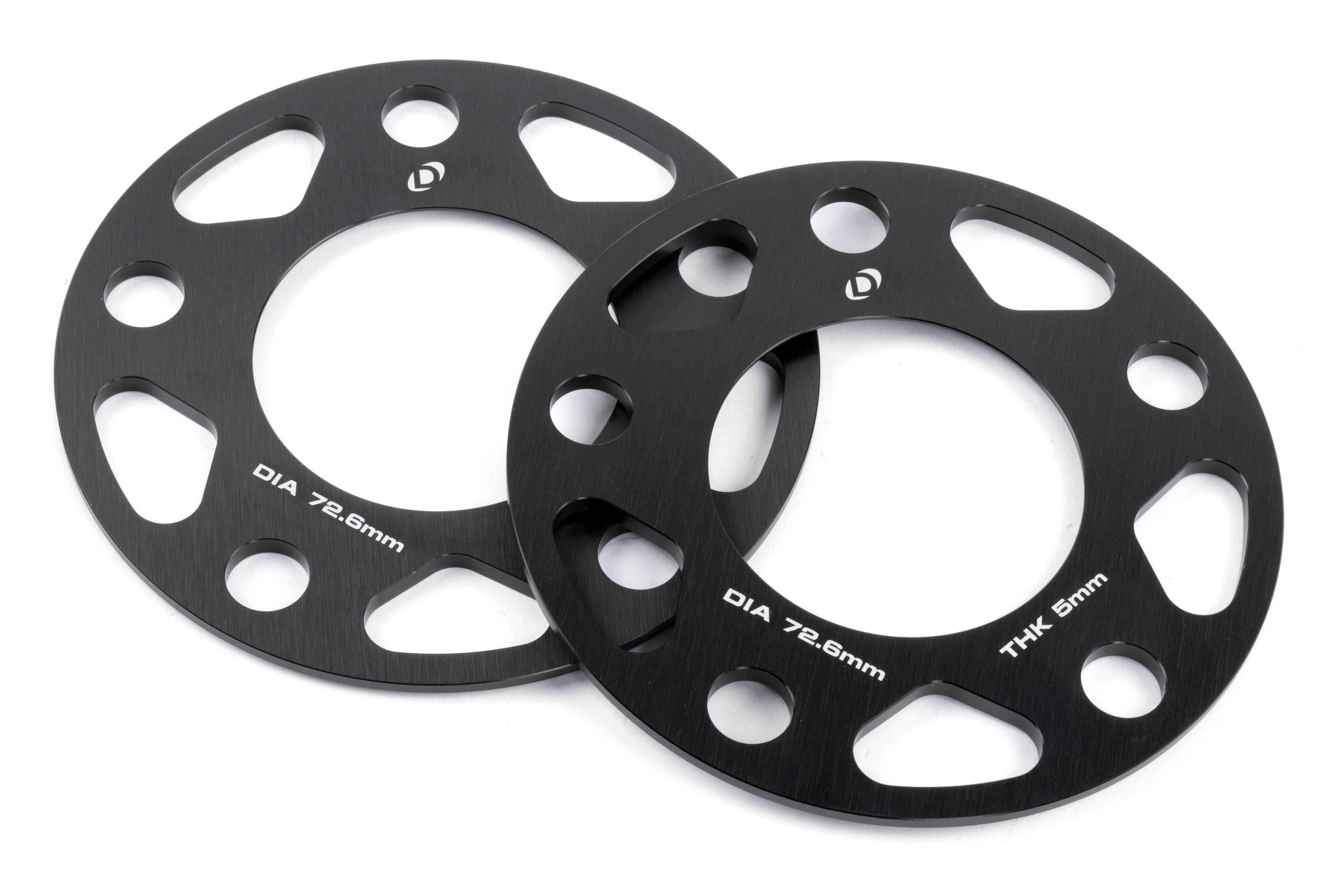 GFBV D210-2035 Dinan Spacers; 5x120 - 72.6mm CB - 5mm Thick - Fits select 1988-2021 BMW models thumbnail 2