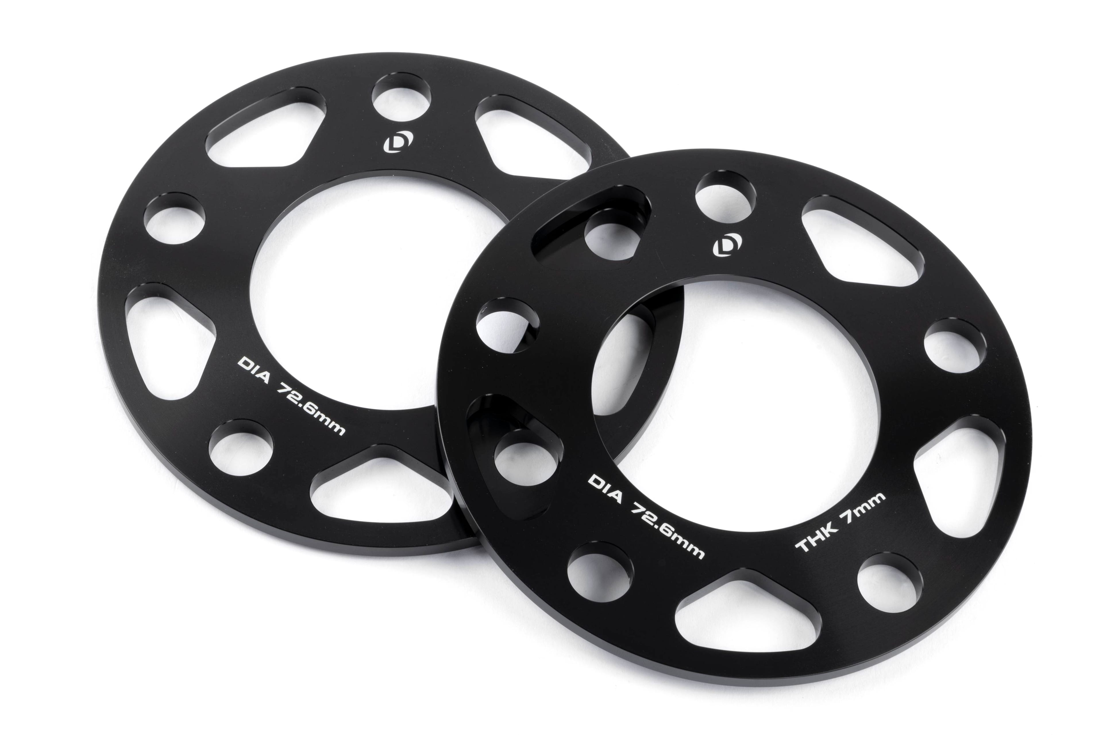 GFBV D210-2037 Dinan Spacers; 5x120 - 72.6mm CB - 7mm Thick - Fits select 1988-2021 BMW models thumbnail 2