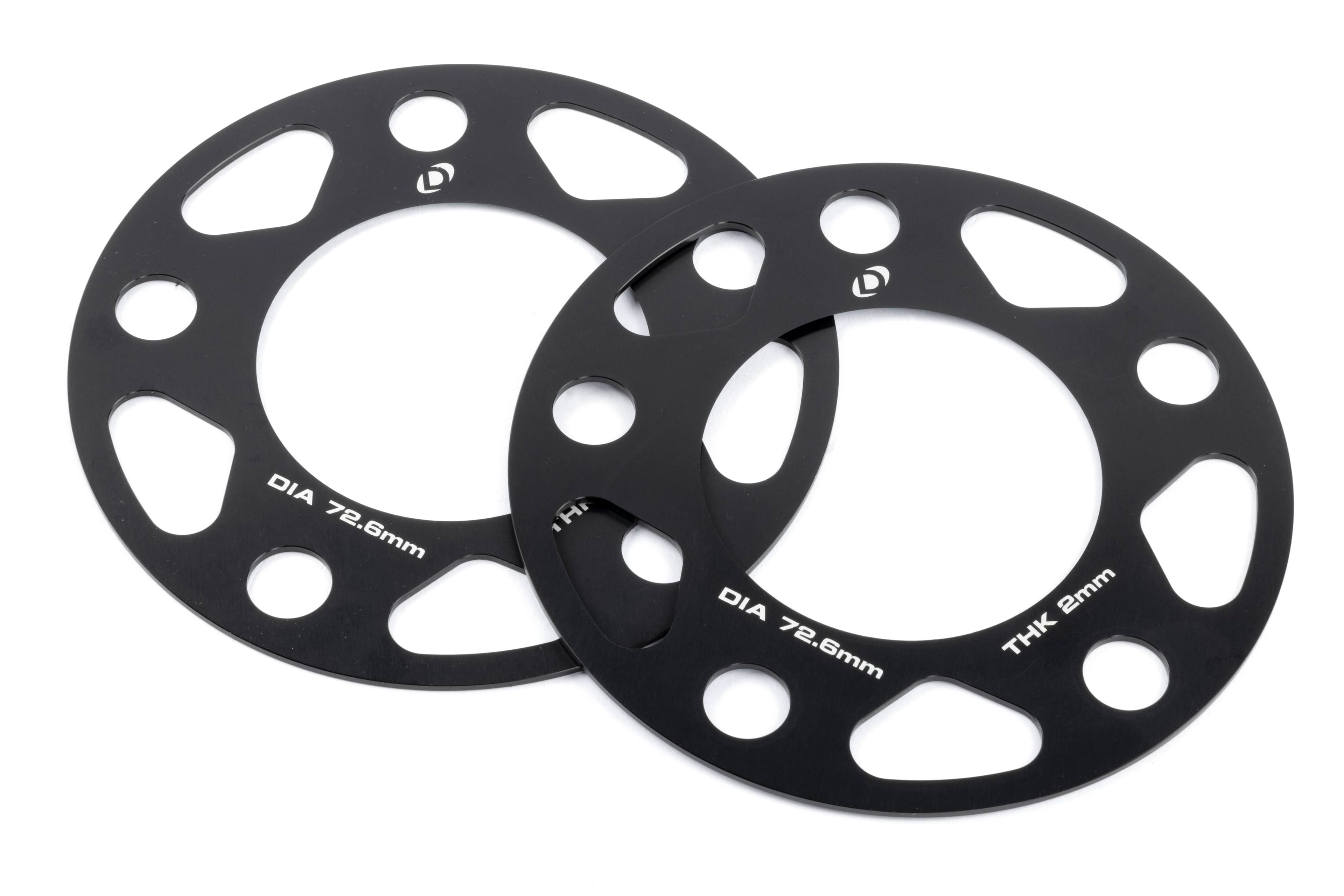 GFBV D210-2032 Dinan Spacers; 5x120 - 72.6mm CB - 2mm Thick - Fits select 1988-2021 BMW models thumbnail 2