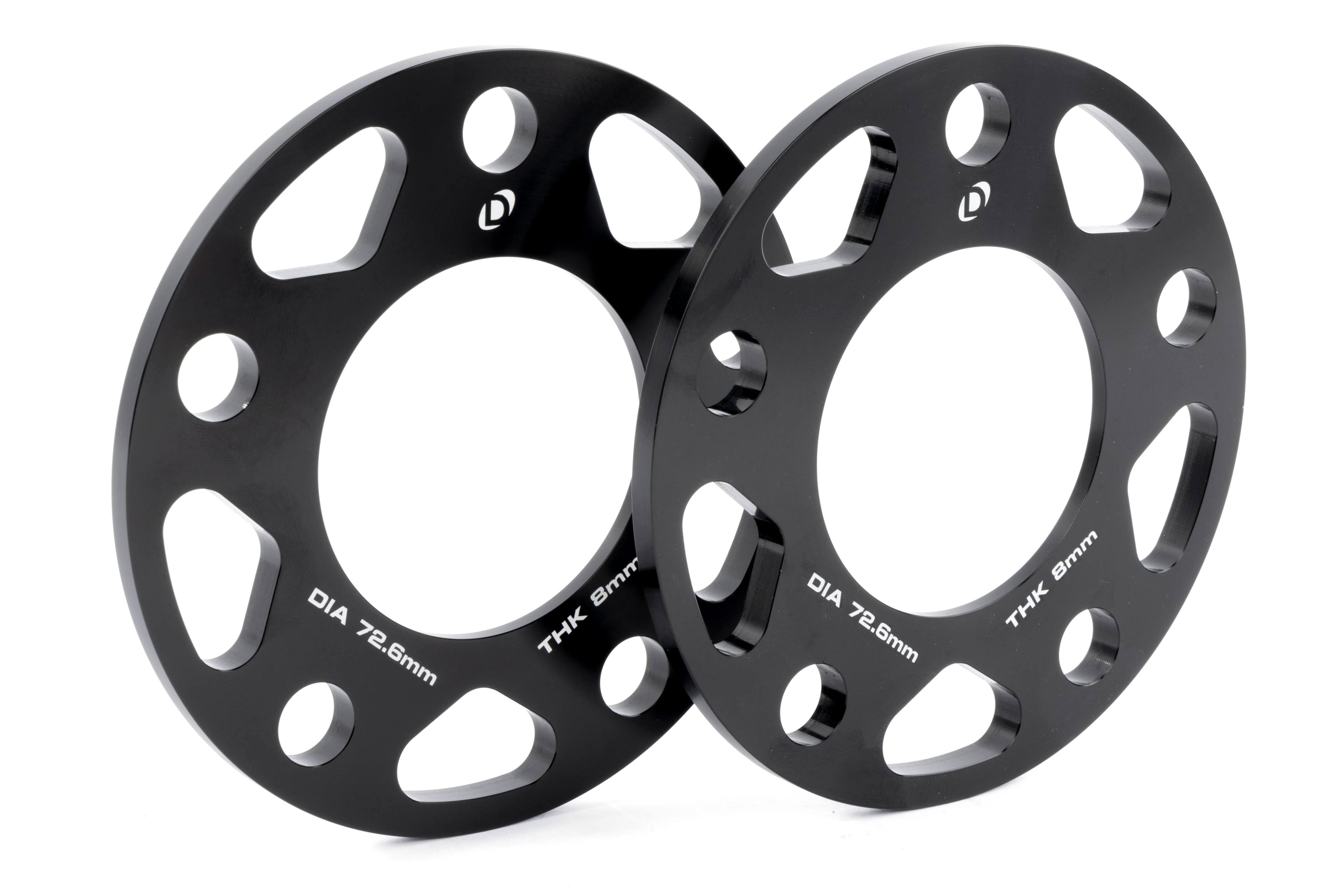 GFBV D210-2038 Dinan Spacers; 5x120 - 72.6mm CB - 8mm Thick - Fits select 1988-2021 BMW models thumbnail 2