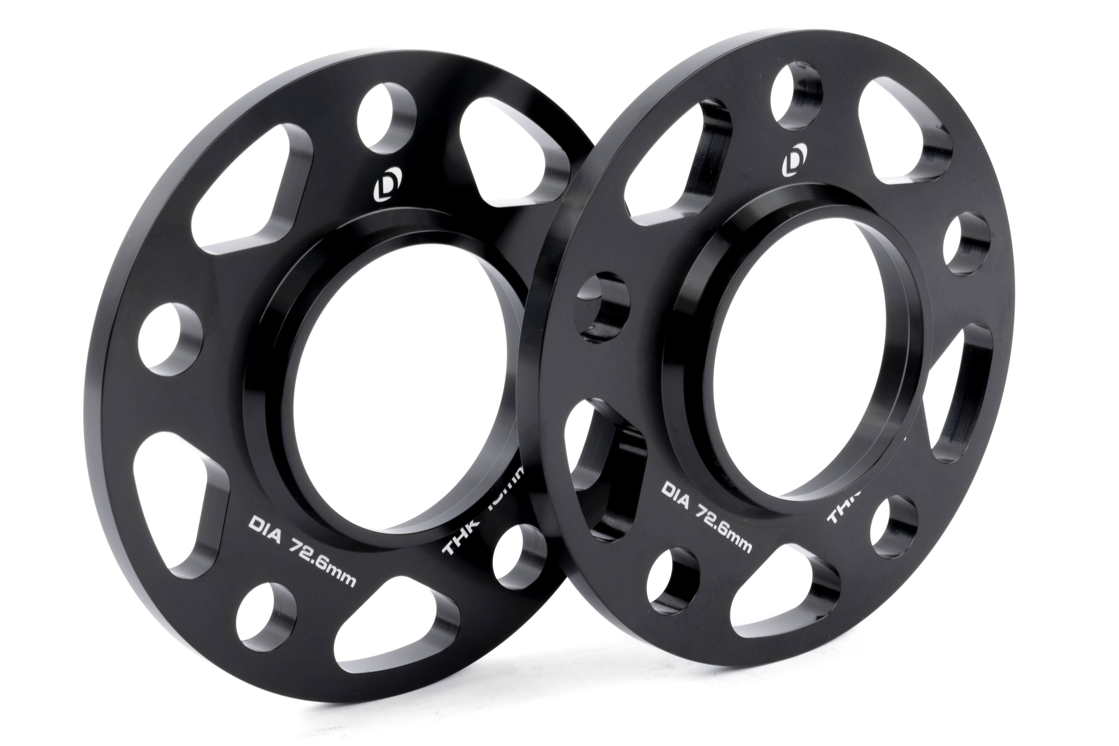 GFBV D210-2039 Dinan Spacers, 5x120 - 72.6mm CB - 10mm Thick - Fits select 1988-2021 BMW models thumbnail 2