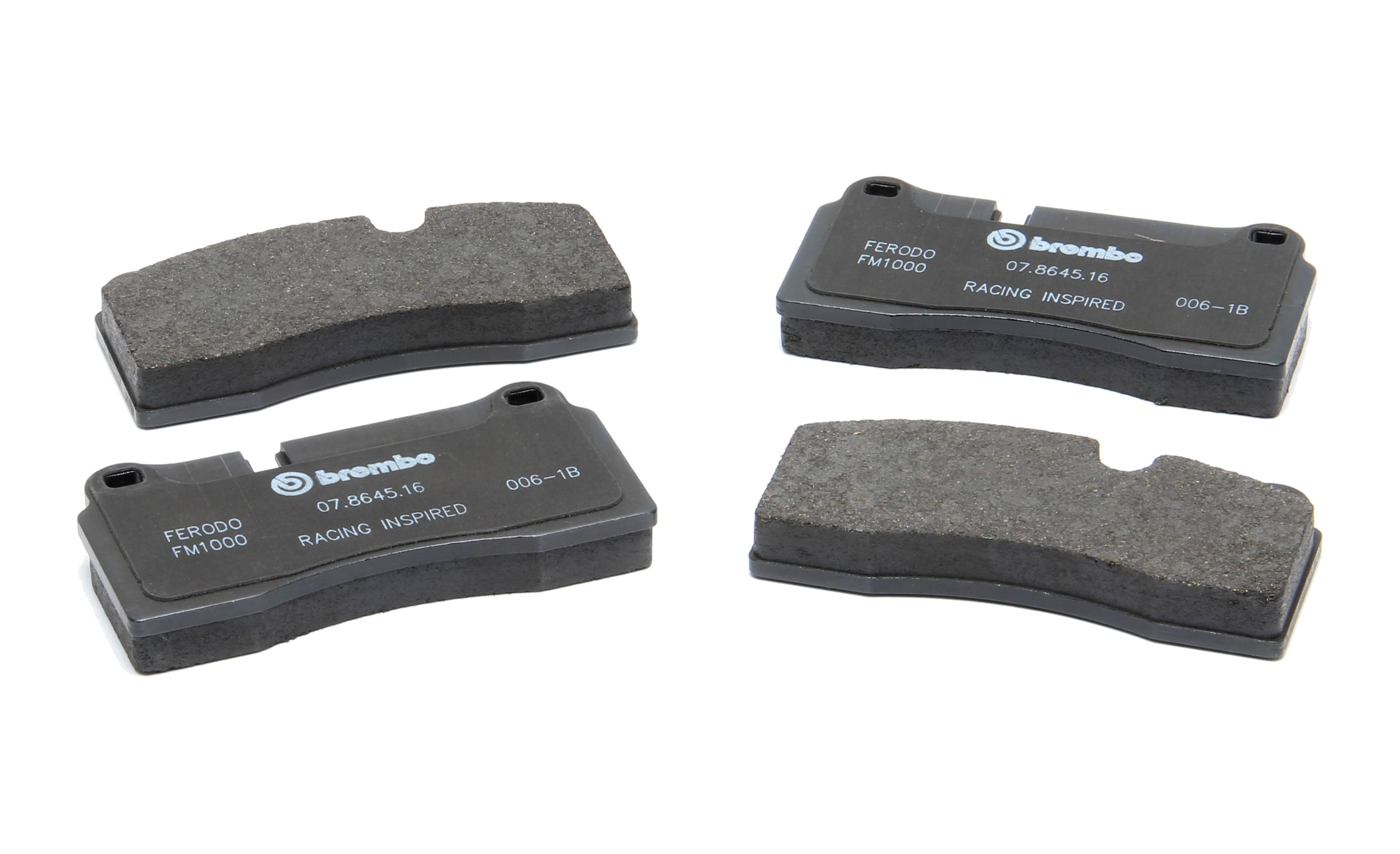 GFBV D250-0394 Dinan by Brembo Replacement Brake Pad Set - 1995-2004 BMW 5-Series - Fits select 1997-2003 BMW models thumbnail 2