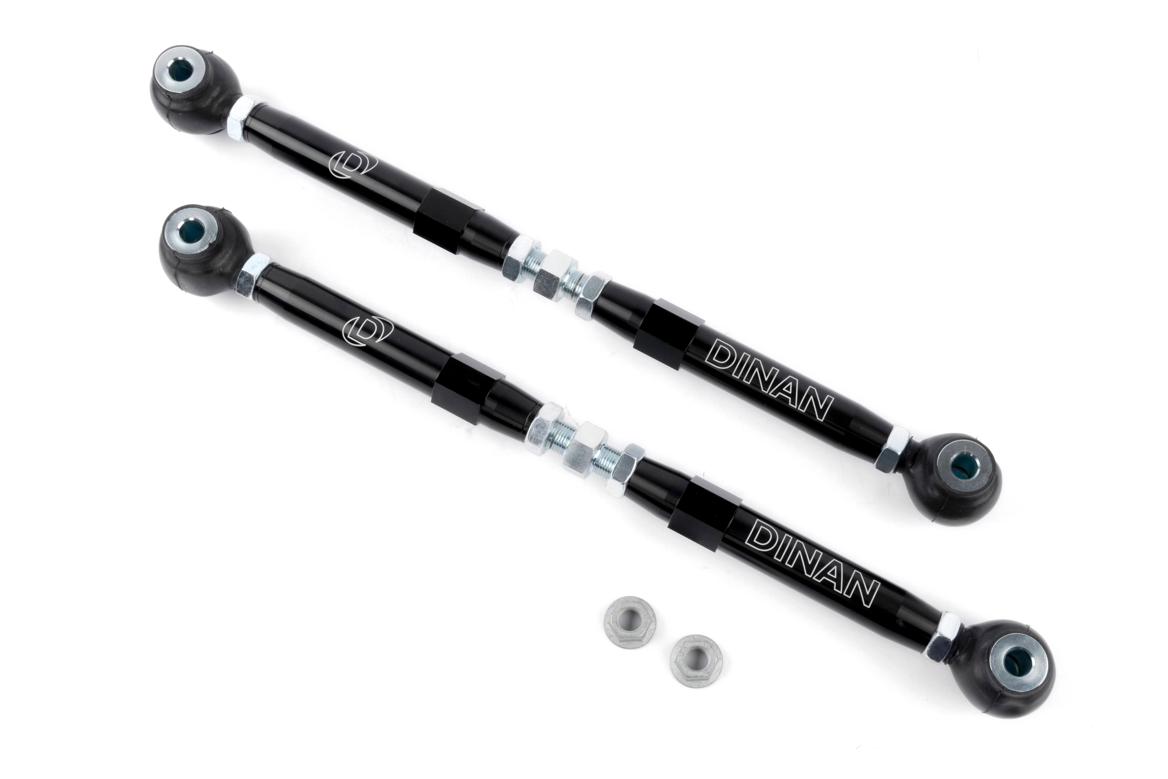 GFBV D280-0025 Dinan Rear Toe Links - 2019-2026 BMW 230i/330i/430i/Z4 30i/M240i/M340i/M440i; Dinan Rear Toe Links - 2019-2026 BMW Z4 30i/M40i; Dinan Rear Toe Links - 2020-2026 Toyota GR Supra - Fits select 2019-2026 BMW models