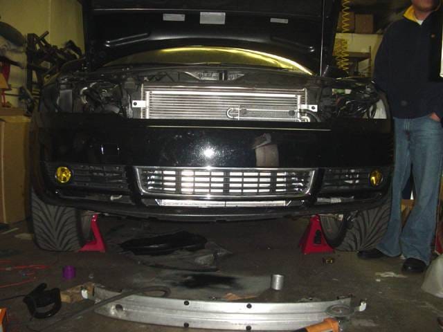 EvolutionRacewerksA4(B6)SportsSeriesFrontMountIntercooler(FMIC)KitPolishedCustomColorAnodizing(2-4WeekLeadTime) thumbnail 5