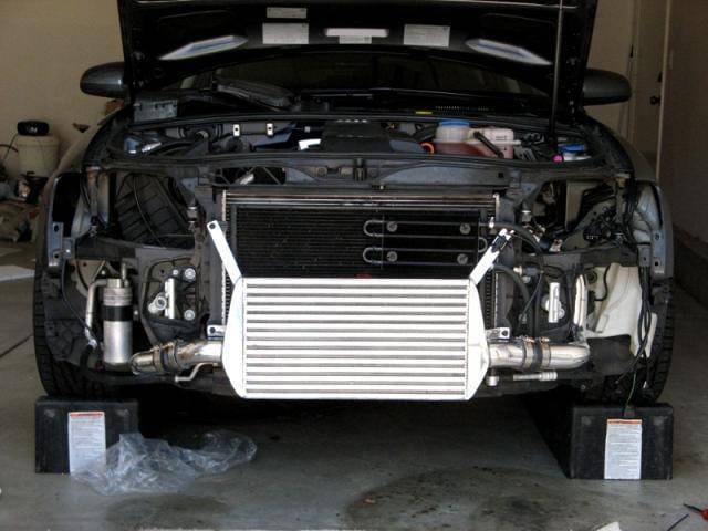 EvolutionRacewerksA4(B7)CompetitionSeriesFrontMountIntercooler(FMIC)KitHardAnodizedBlackHardAnodizedBlack thumbnail 3